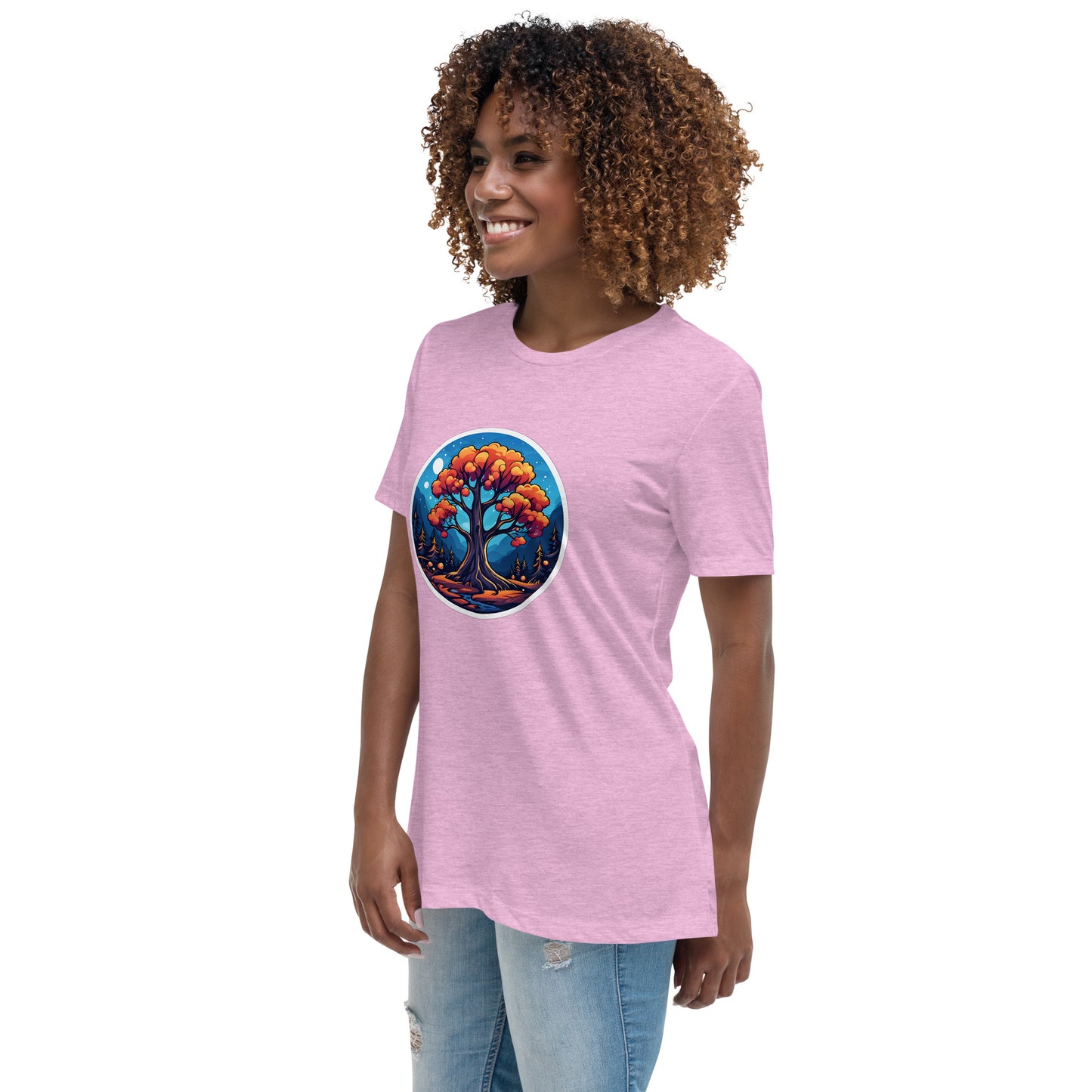 Orange Tree Women's Relaxed T-Shirt