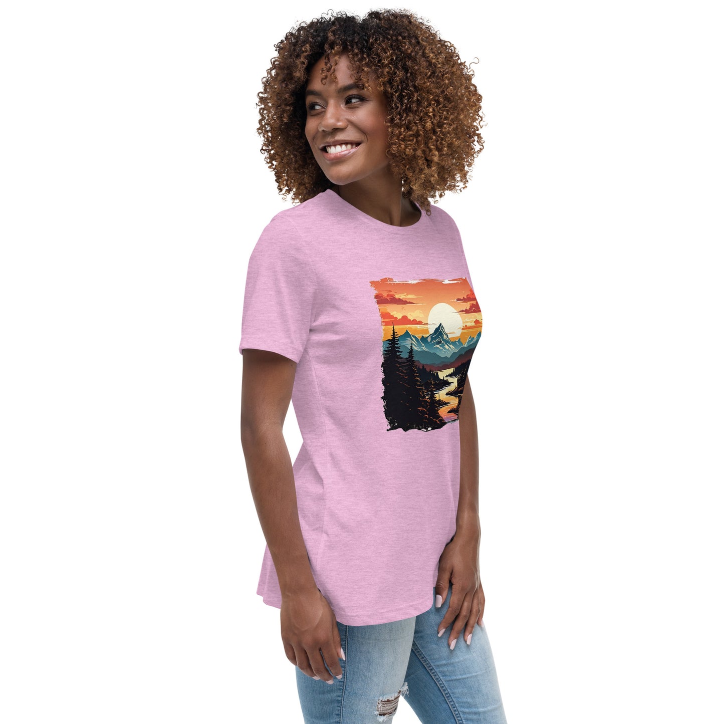 Mountain Stream Women's Relaxed T-Shirt