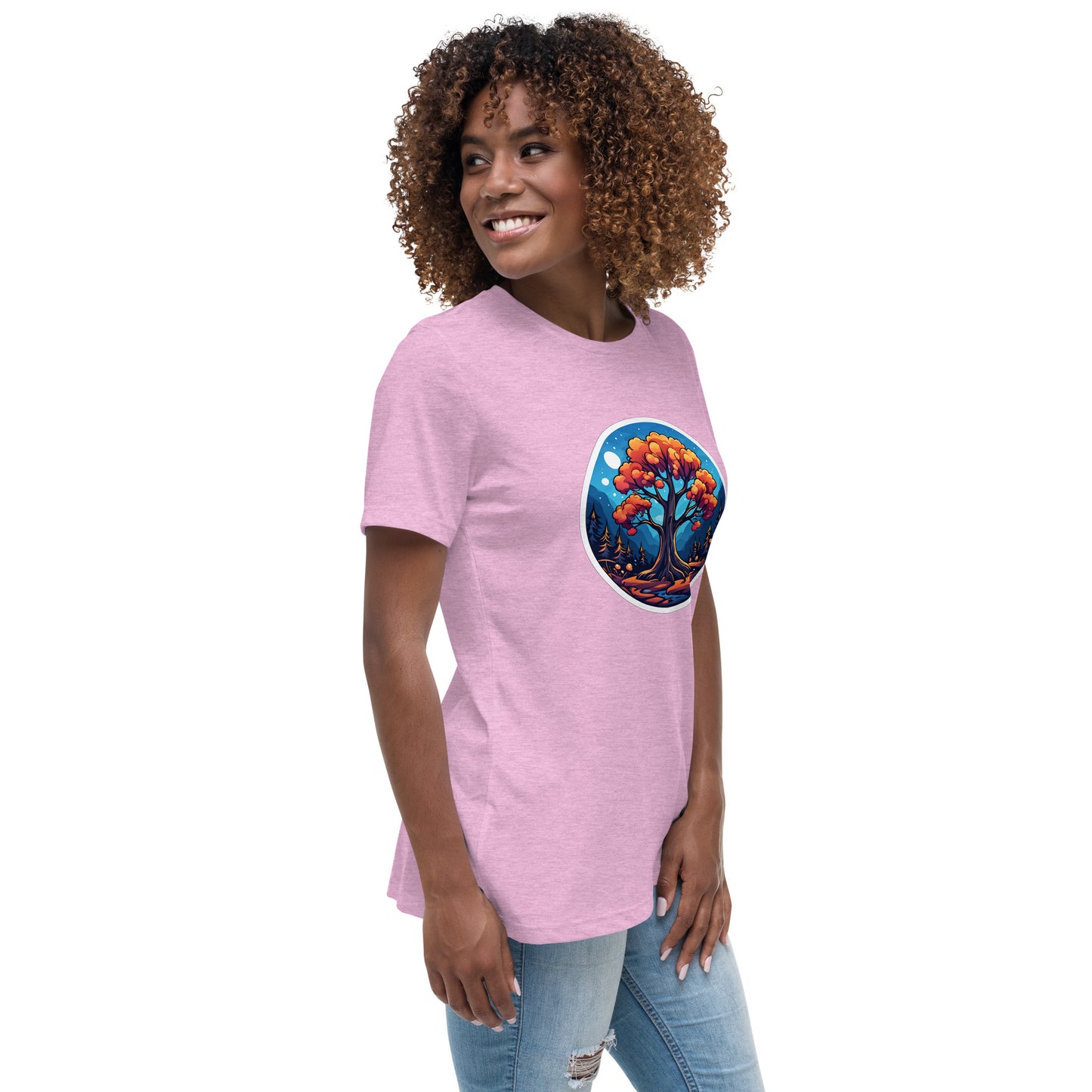 Orange Tree Women's Relaxed T-Shirt