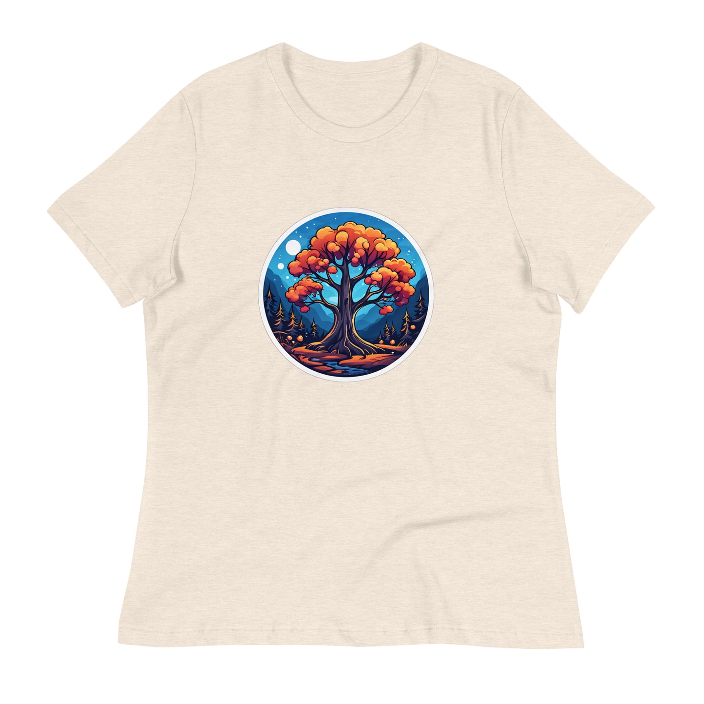 Orange Tree Women's Relaxed T-Shirt