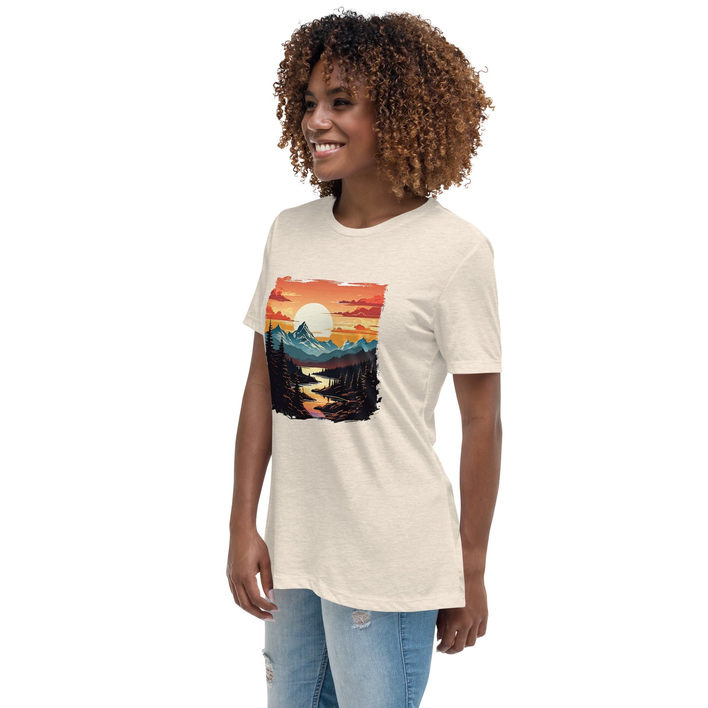 Mountain Stream Women's Relaxed T-Shirt