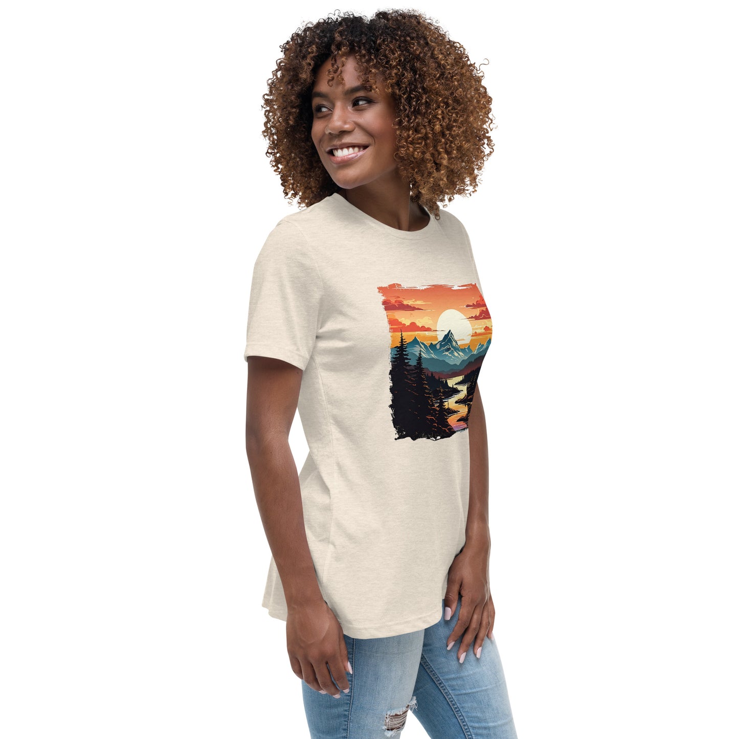 Mountain Stream Women's Relaxed T-Shirt