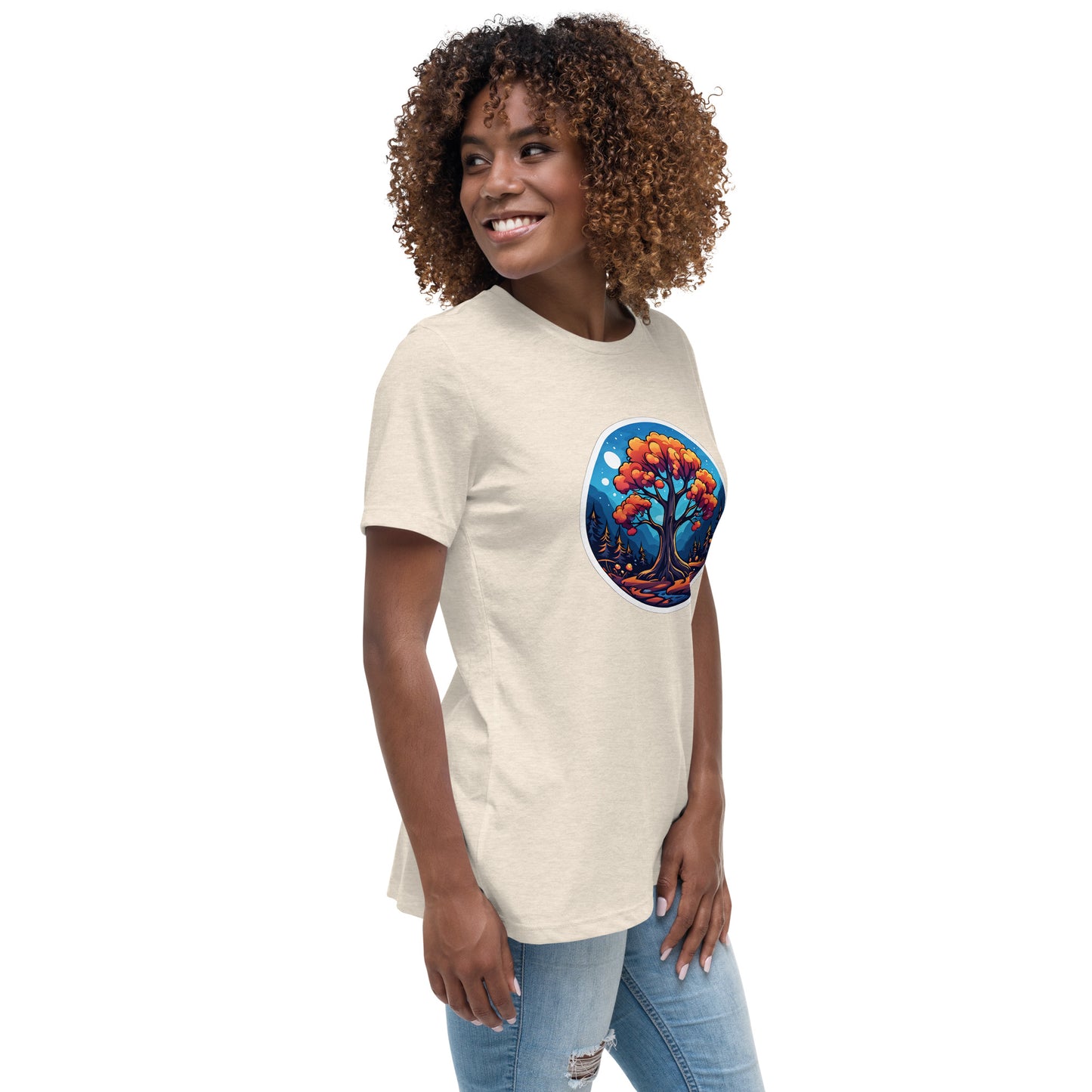 Orange Tree Women's Relaxed T-Shirt