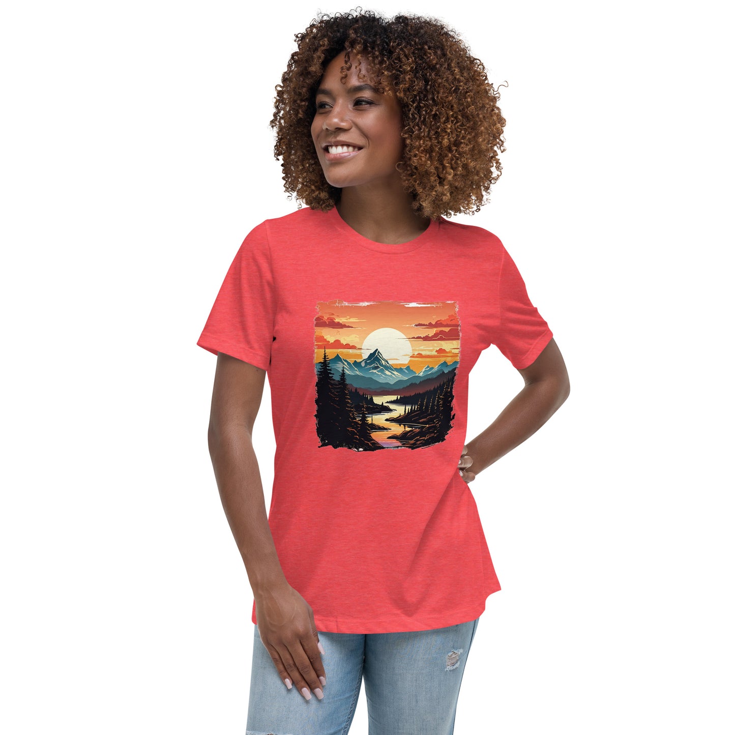 Mountain Stream Women's Relaxed T-Shirt