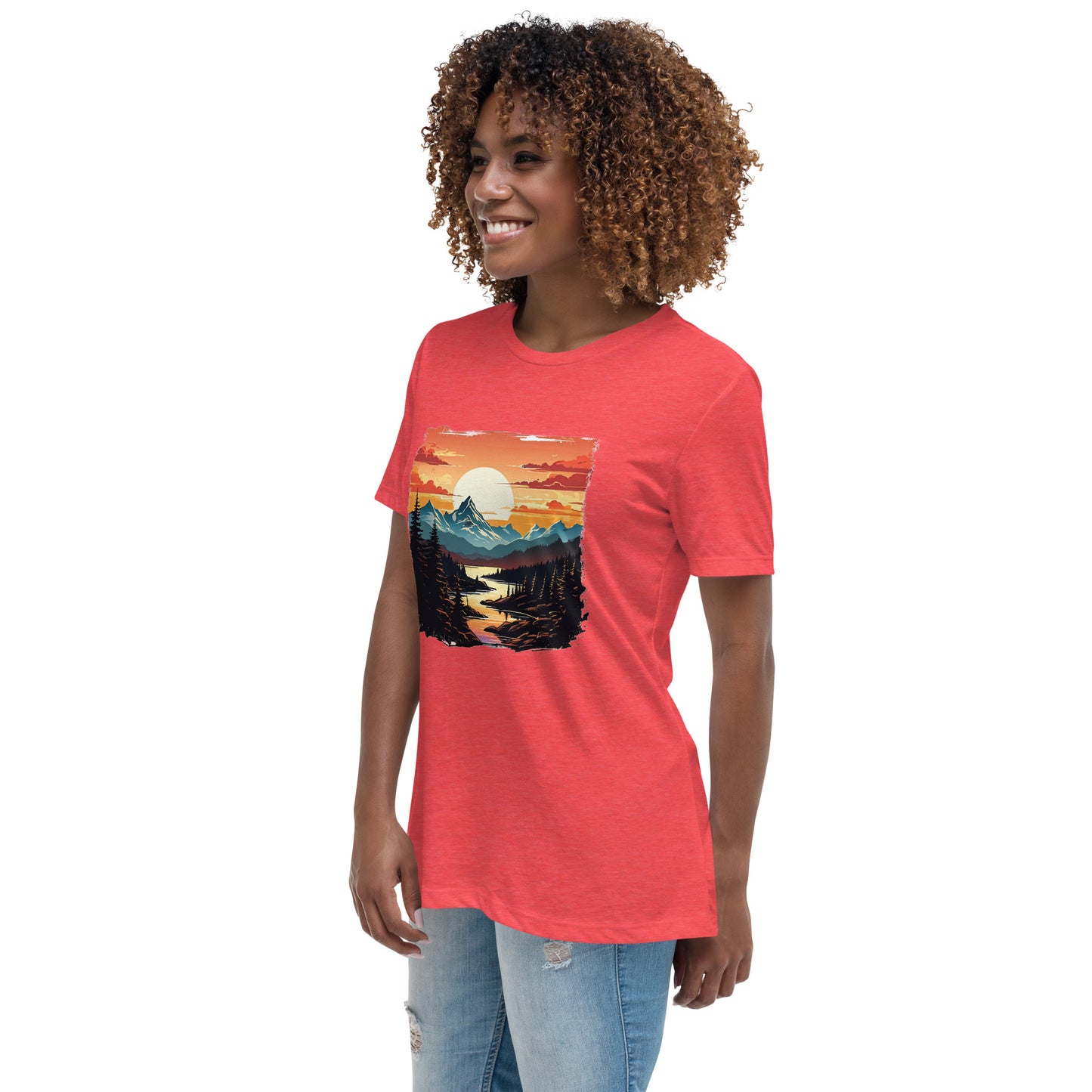 Mountain Stream Women's Relaxed T-Shirt