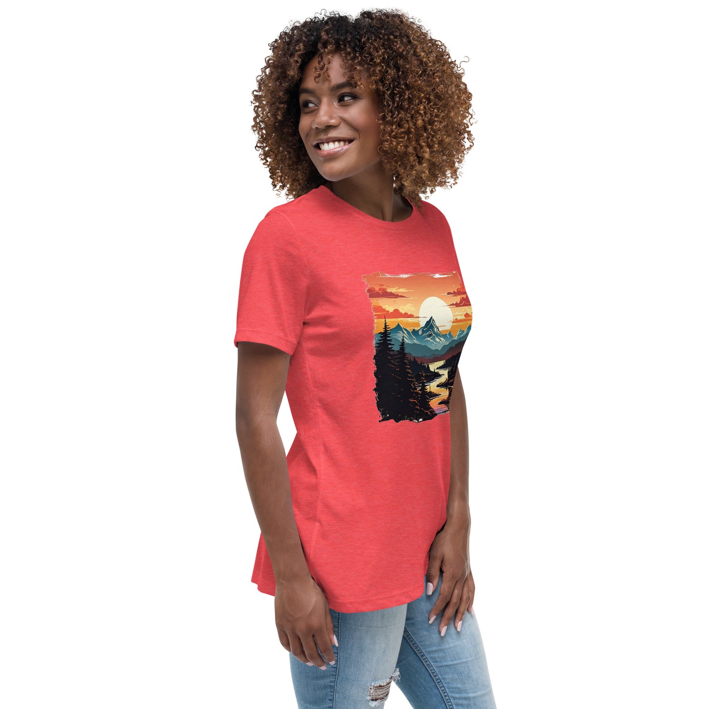 Mountain Stream Women's Relaxed T-Shirt