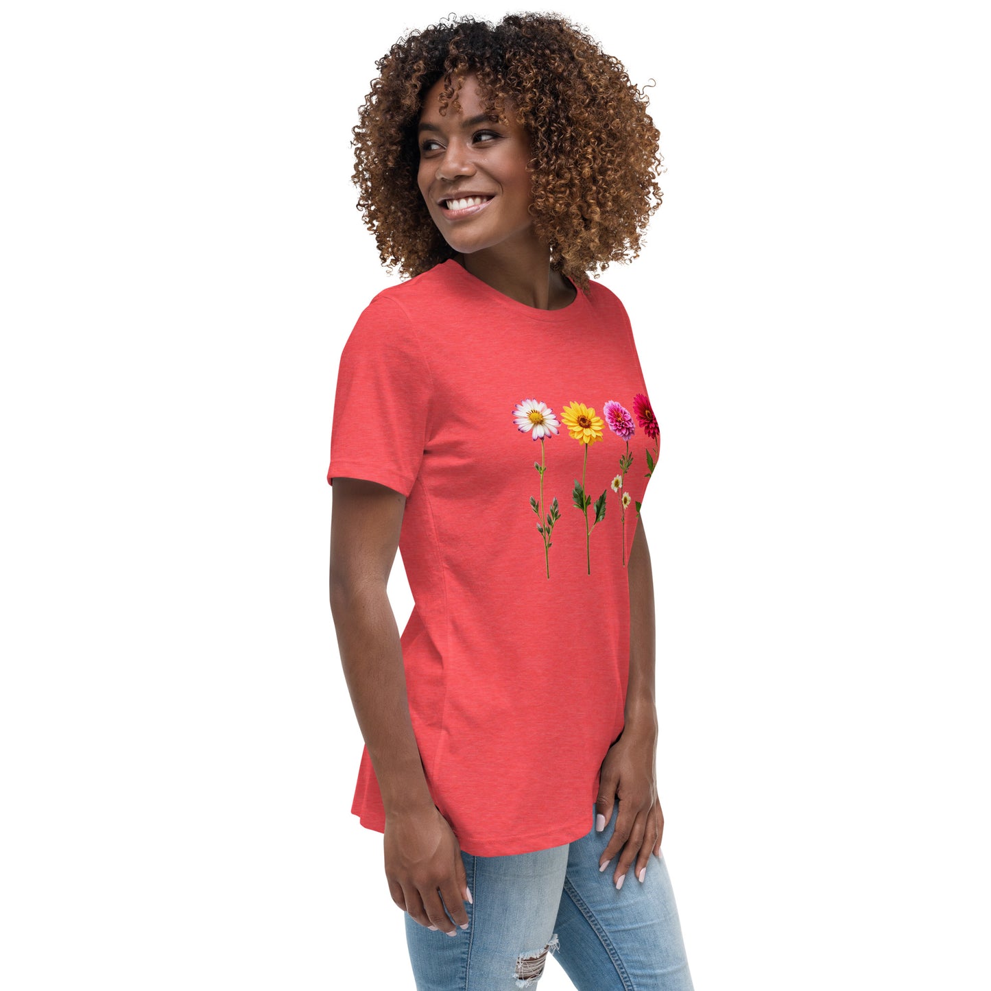 Flowers Women's Relaxed T-Shirt