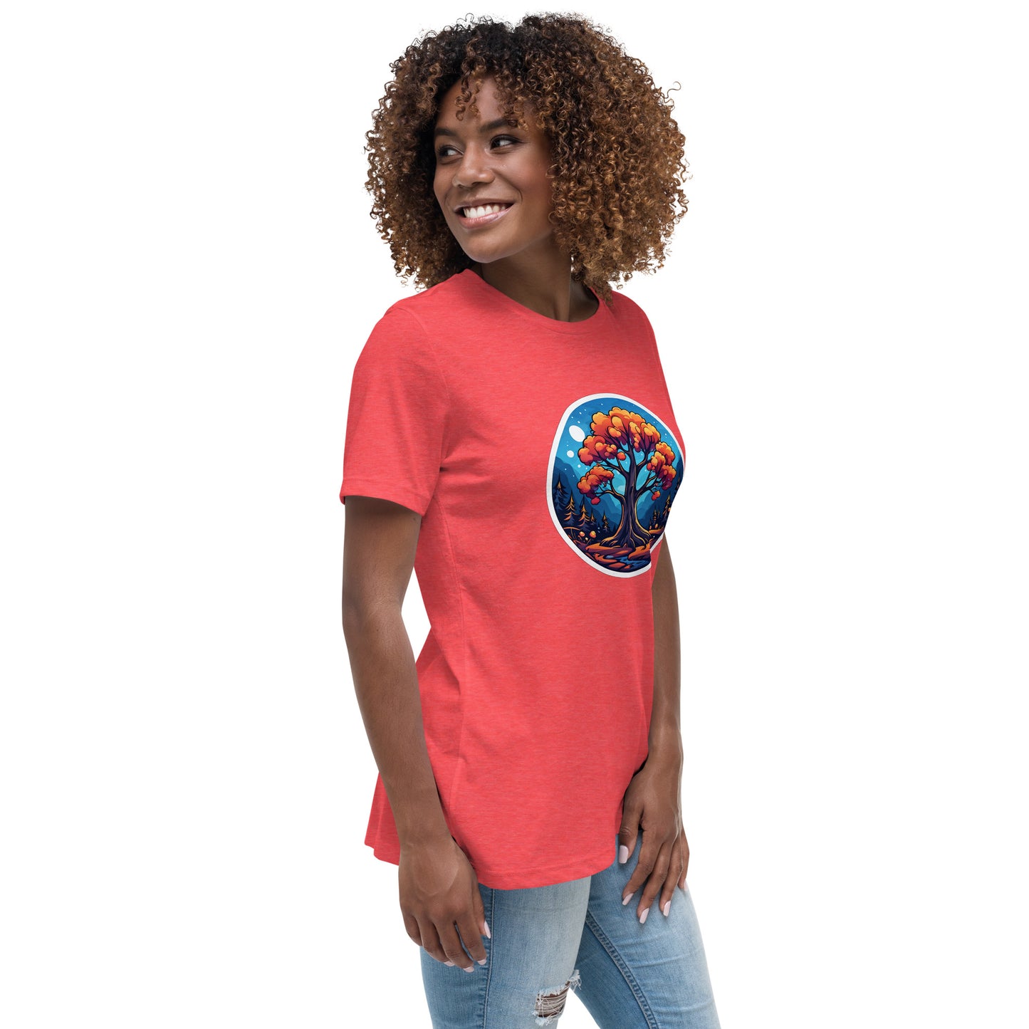 Orange Tree Women's Relaxed T-Shirt