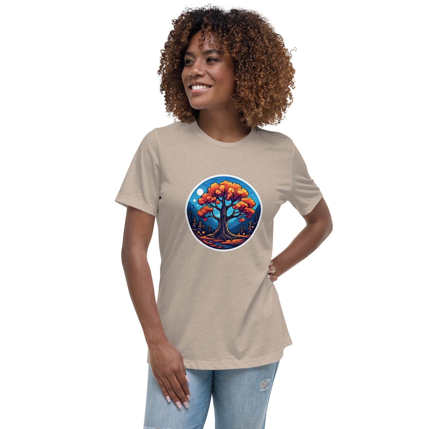 Orange Tree Women's Relaxed T-Shirt