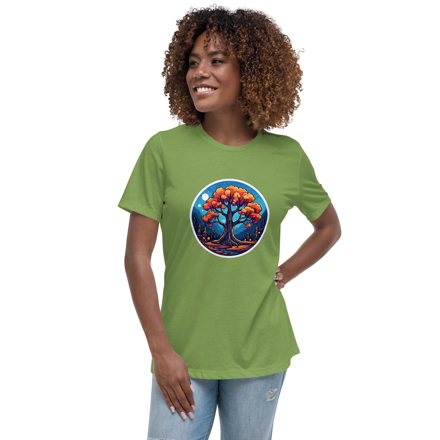 Orange Tree Women's Relaxed T-Shirt