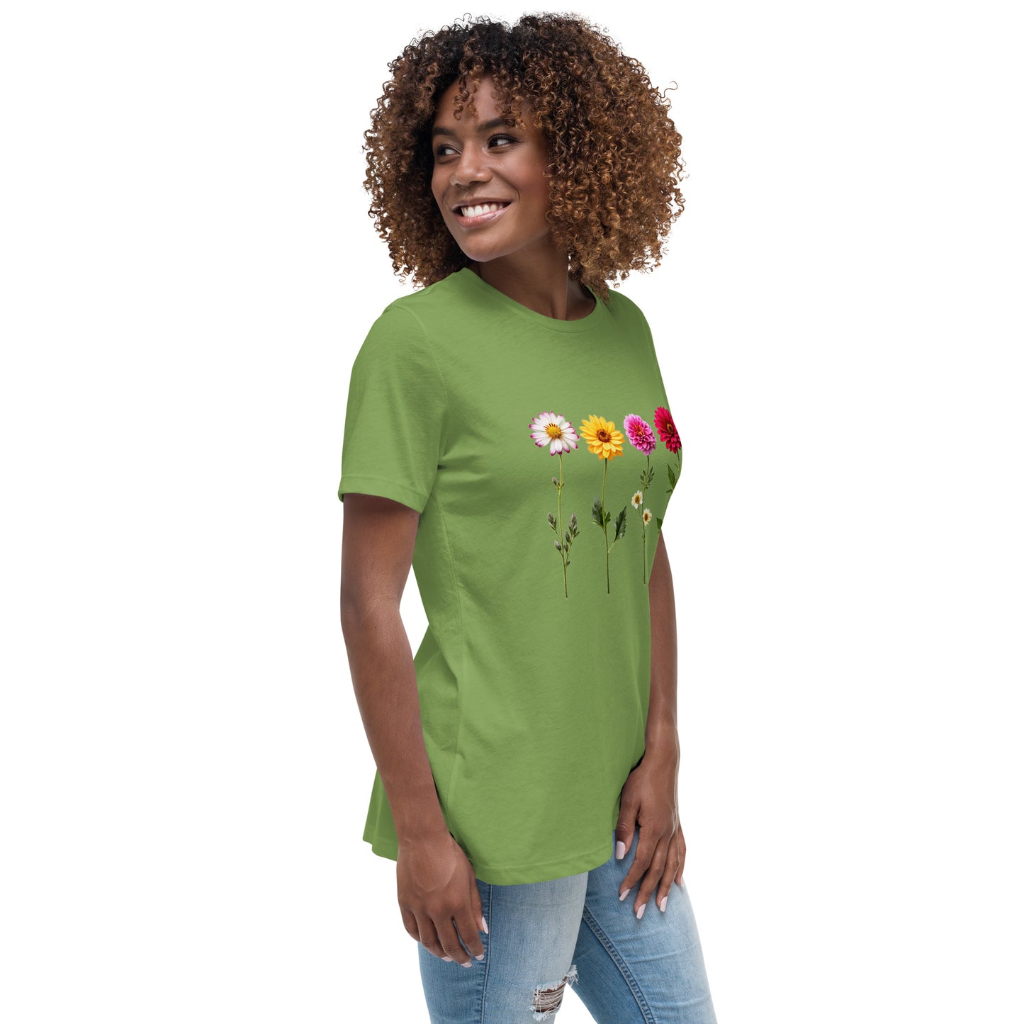 Flowers Women's Relaxed T-Shirt