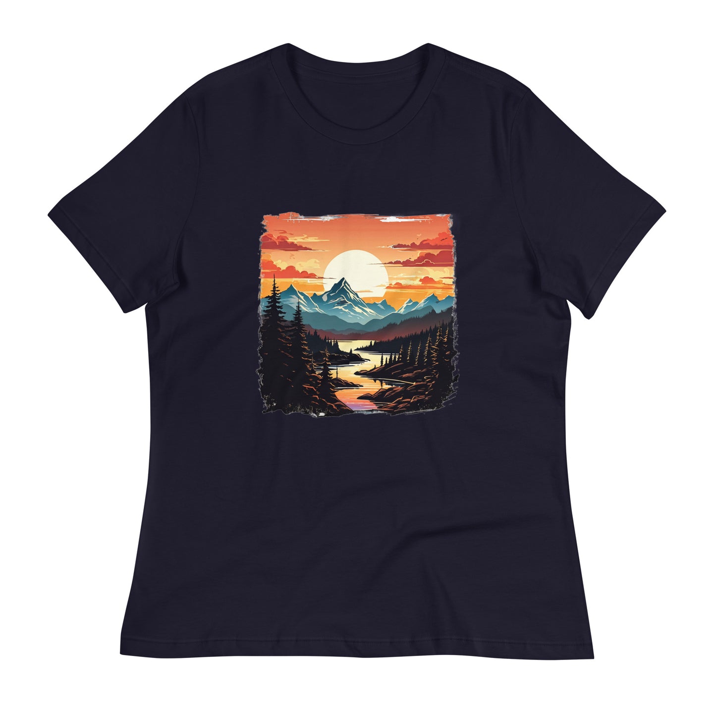 Mountain Stream Women's Relaxed T-Shirt