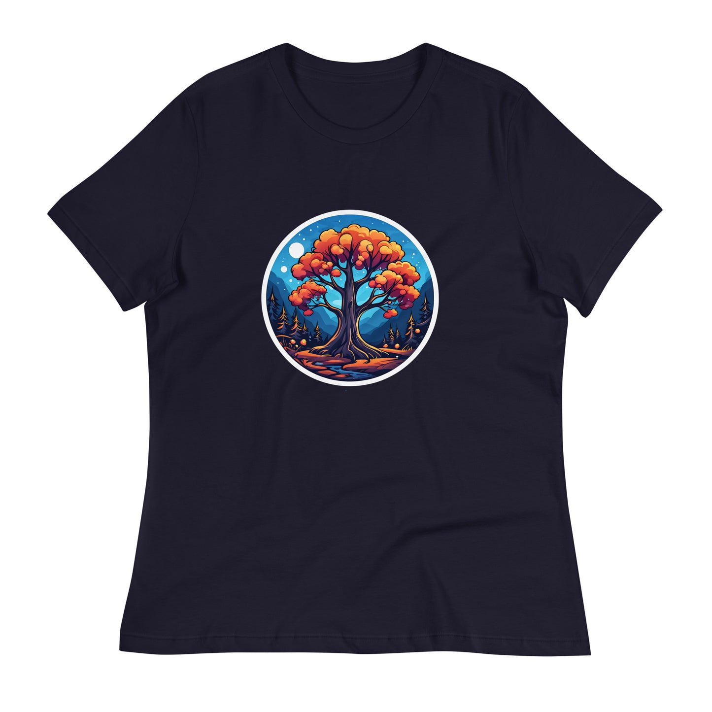 Orange Tree Women's Relaxed T-Shirt