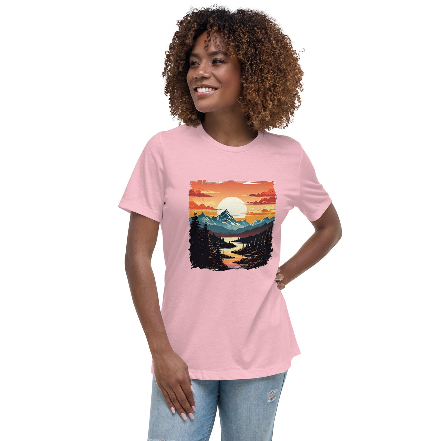 Mountain Stream Women's Relaxed T-Shirt