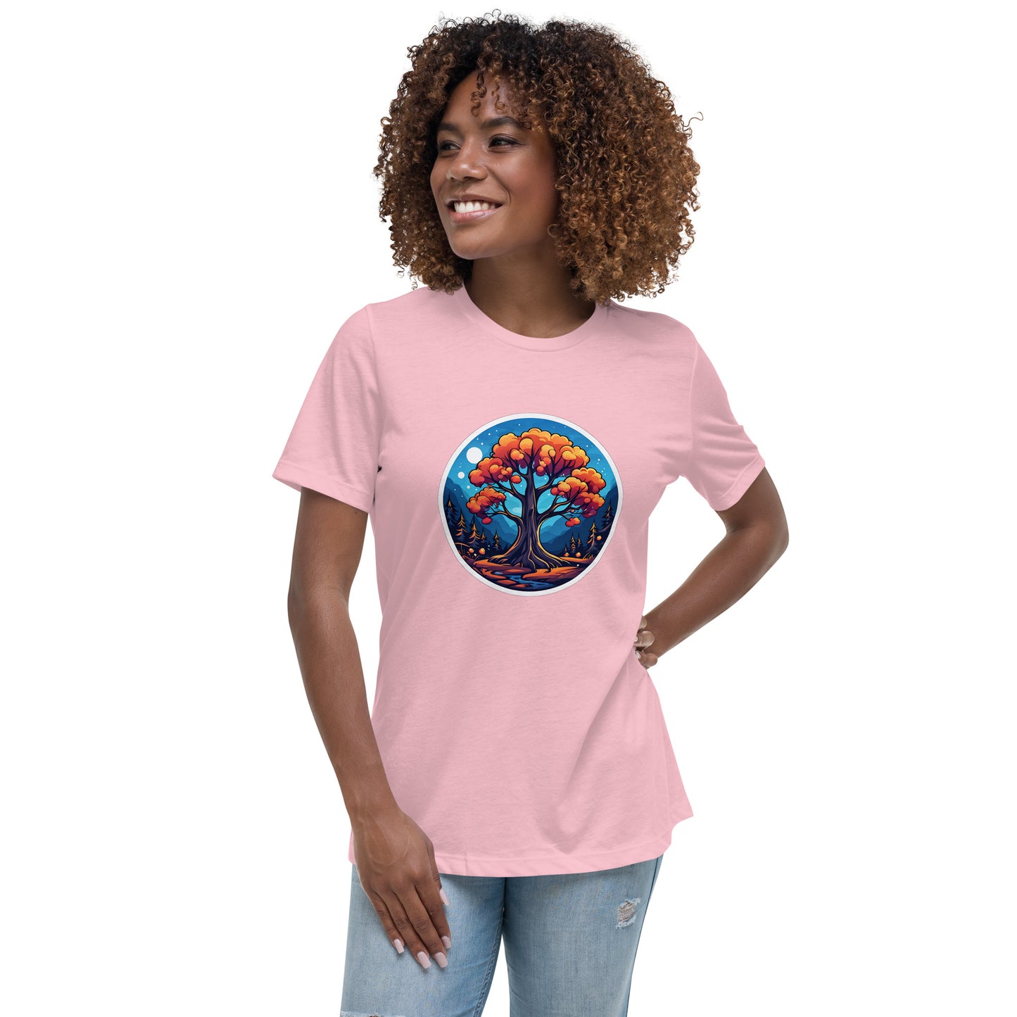 Orange Tree Women's Relaxed T-Shirt