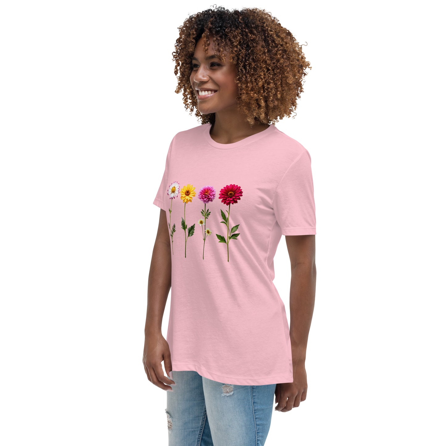 Flowers Women's Relaxed T-Shirt