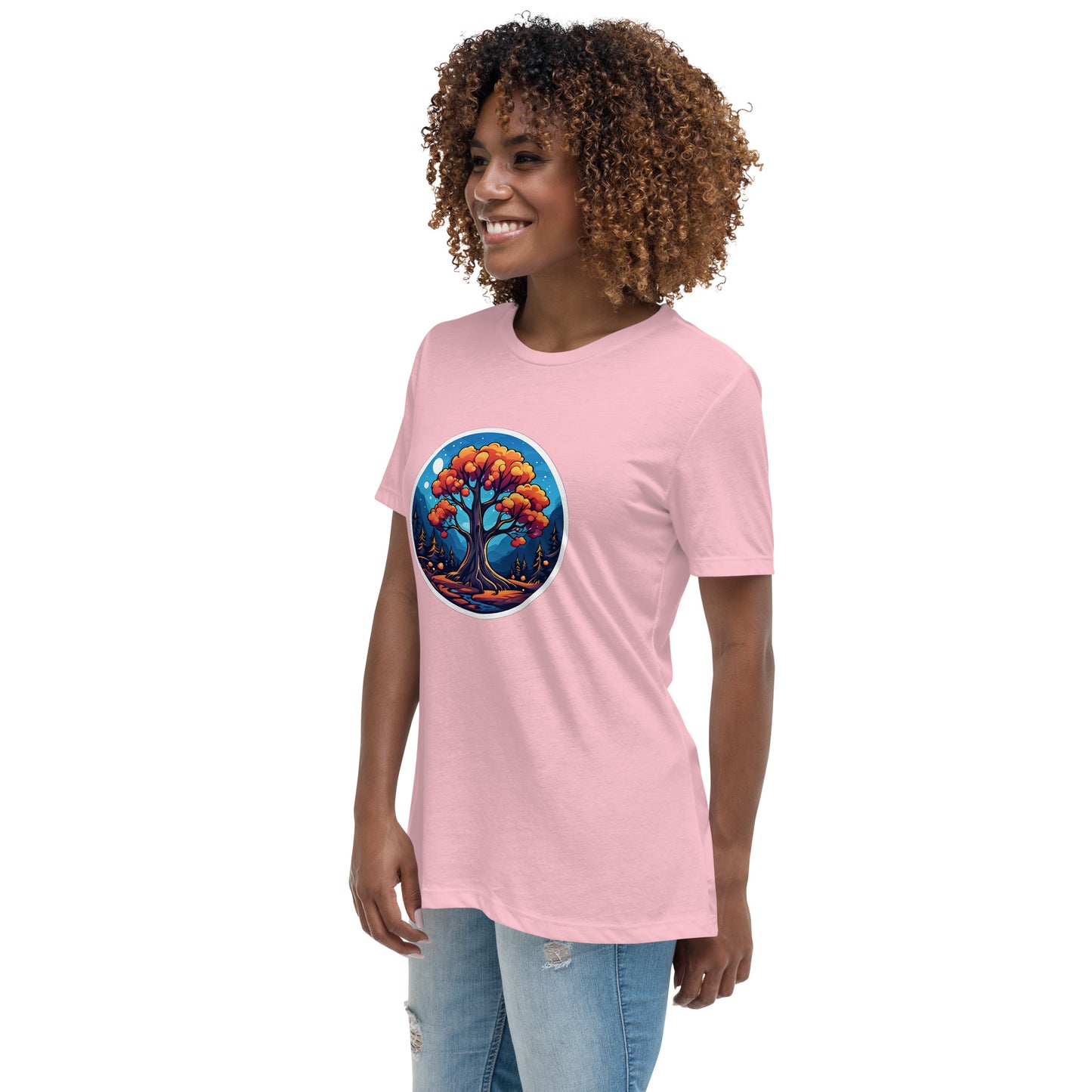 Orange Tree Women's Relaxed T-Shirt