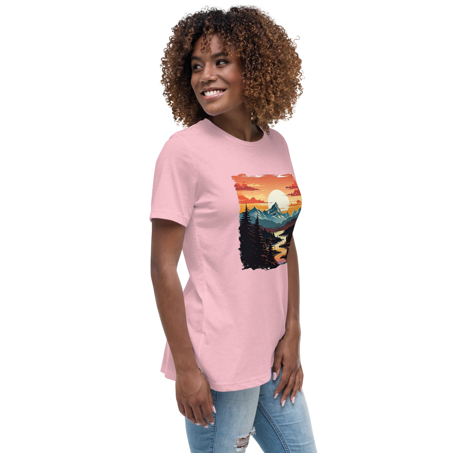 Mountain Stream Women's Relaxed T-Shirt