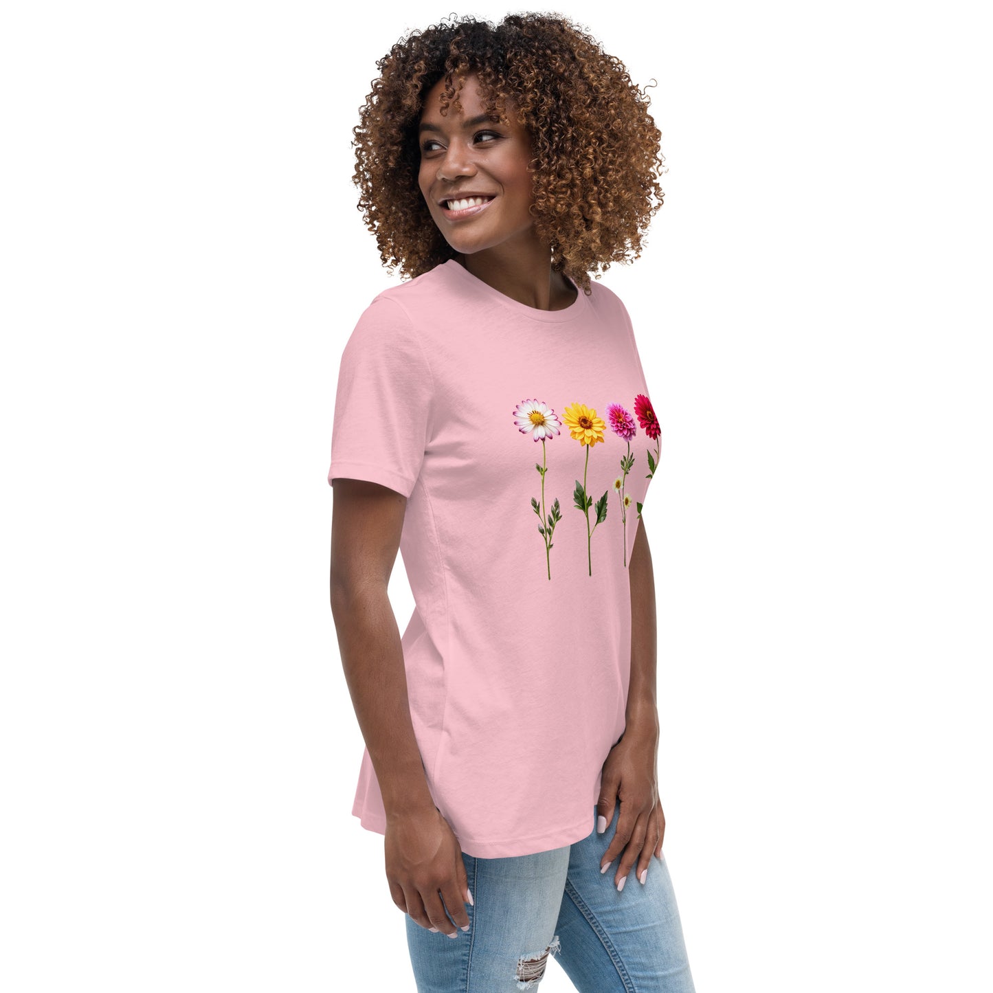 Flowers Women's Relaxed T-Shirt