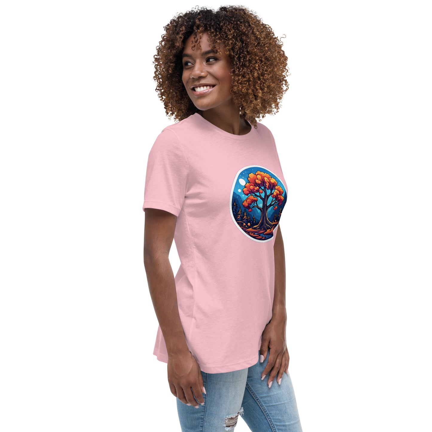 Orange Tree Women's Relaxed T-Shirt