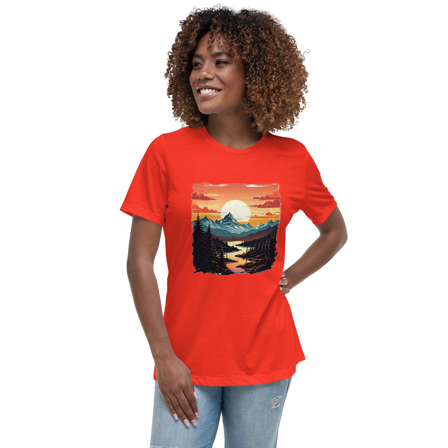 Mountain Stream Women's Relaxed T-Shirt