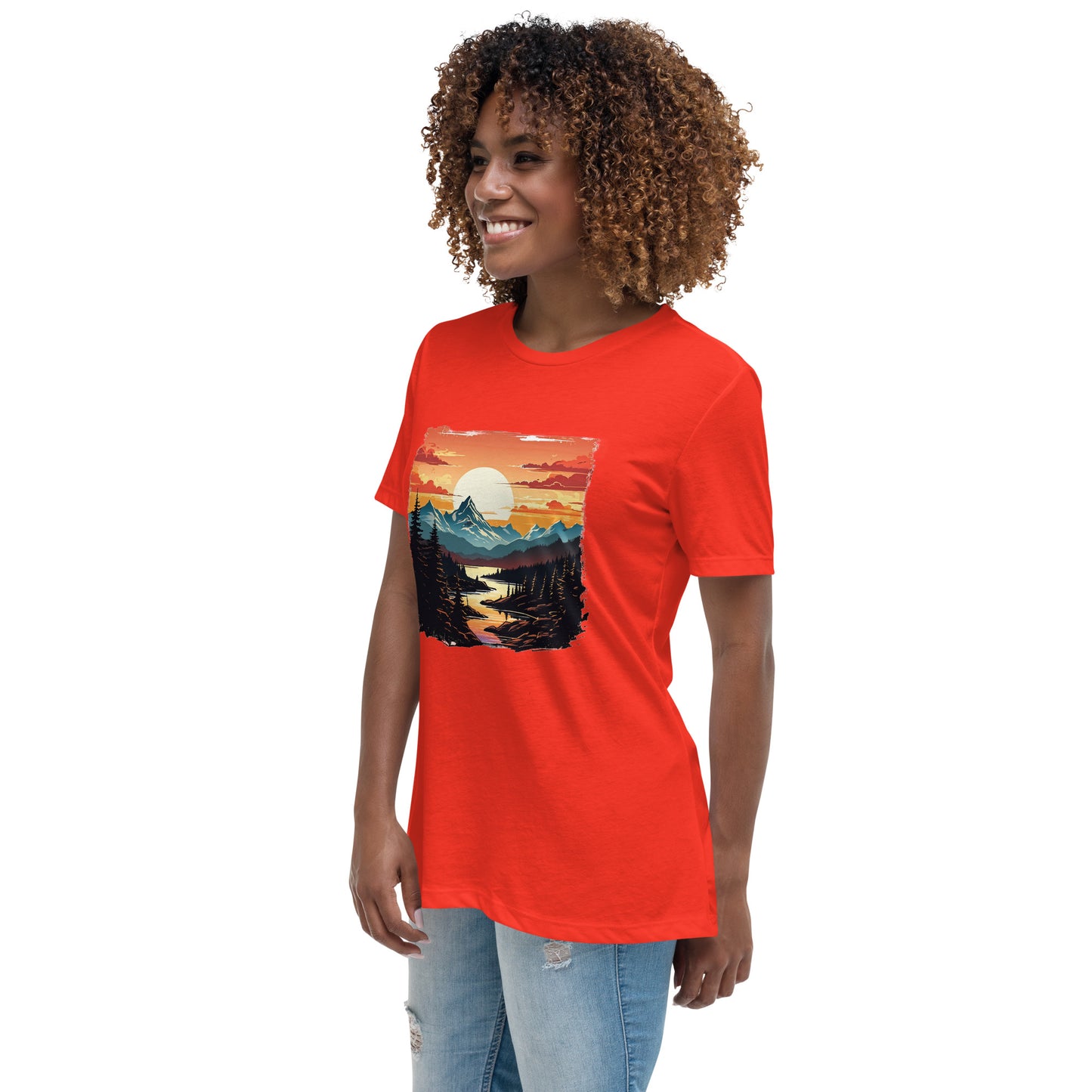 Mountain Stream Women's Relaxed T-Shirt