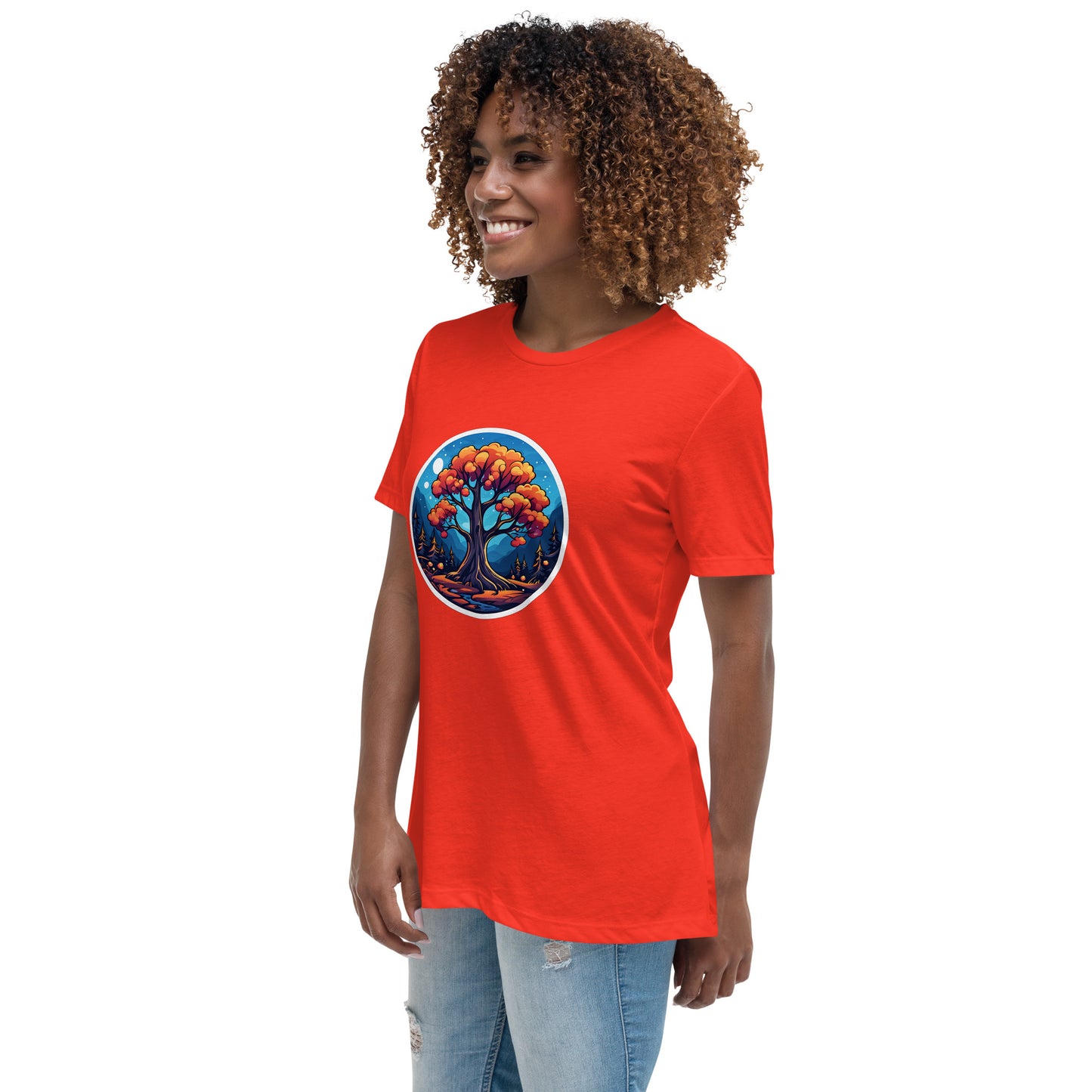 Orange Tree Women's Relaxed T-Shirt