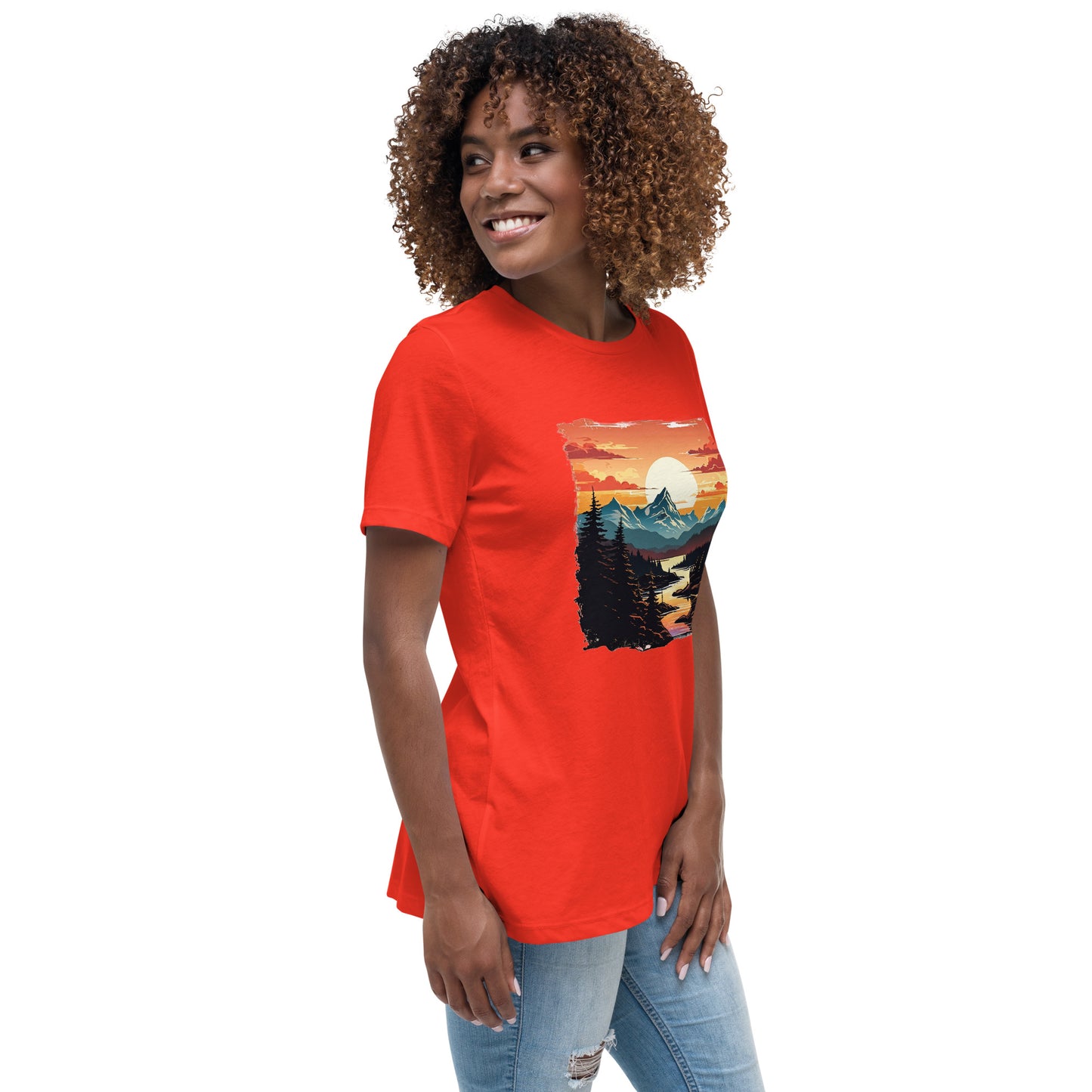 Mountain Stream Women's Relaxed T-Shirt