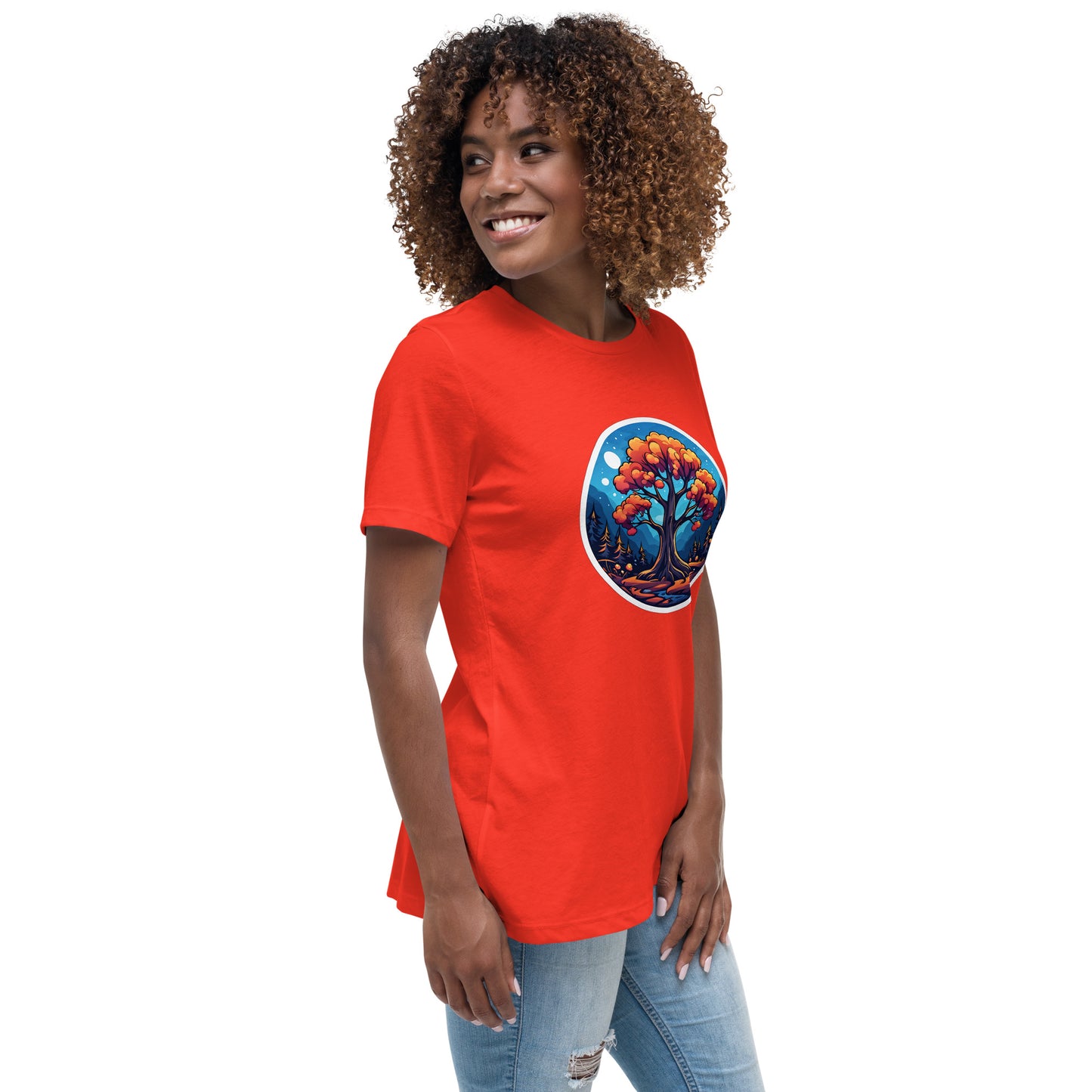 Orange Tree Women's Relaxed T-Shirt