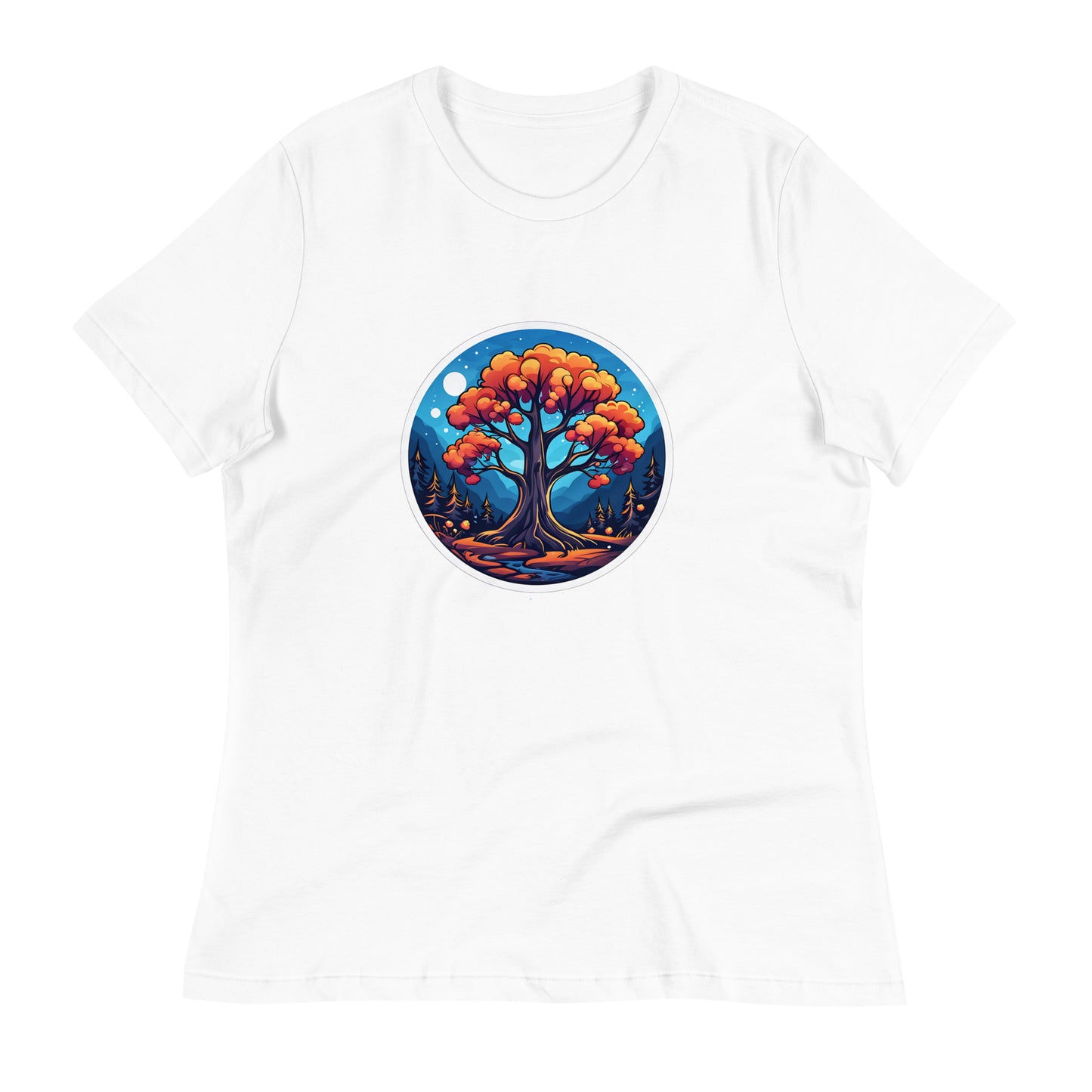 Orange Tree Women's Relaxed T-Shirt