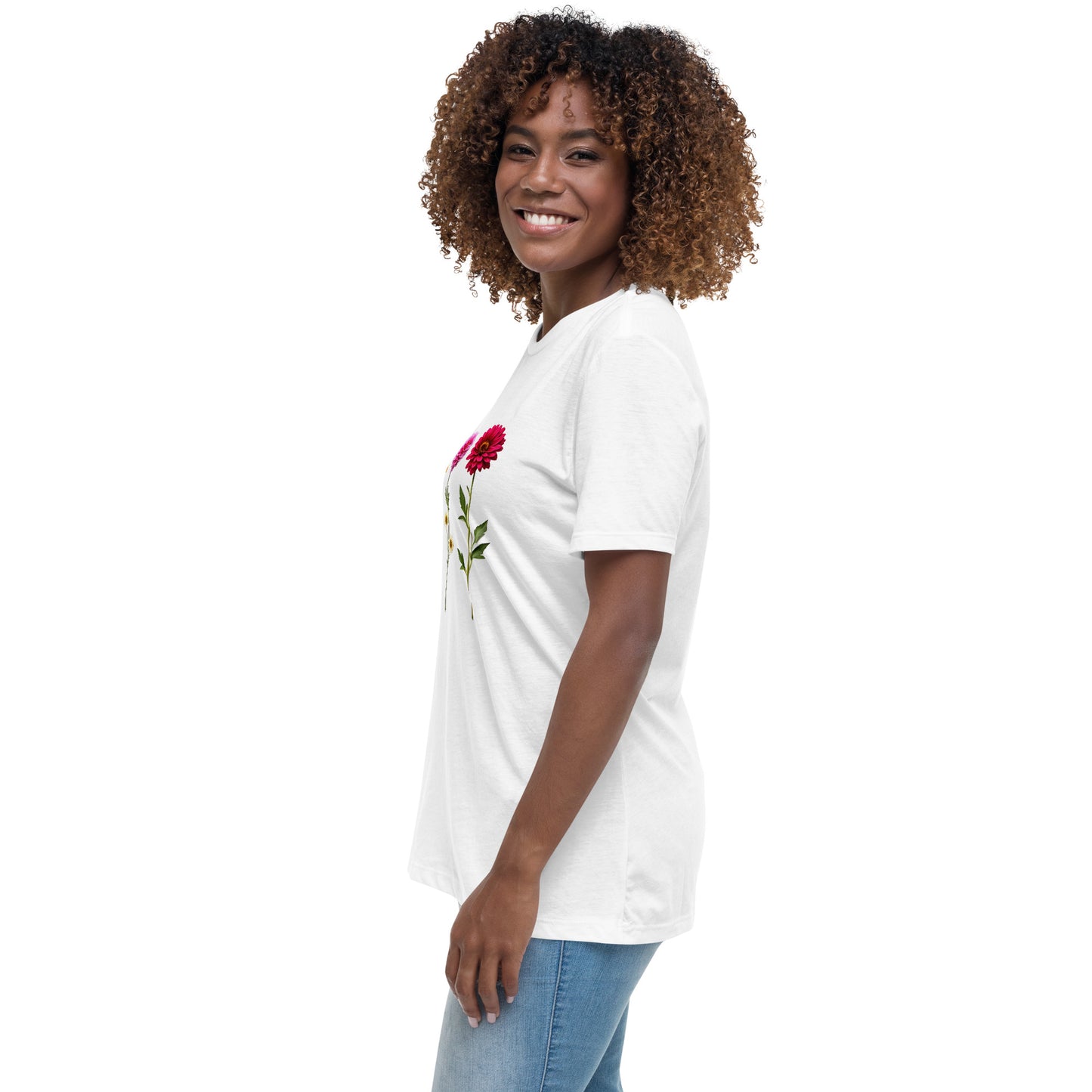 Flowers Women's Relaxed T-Shirt