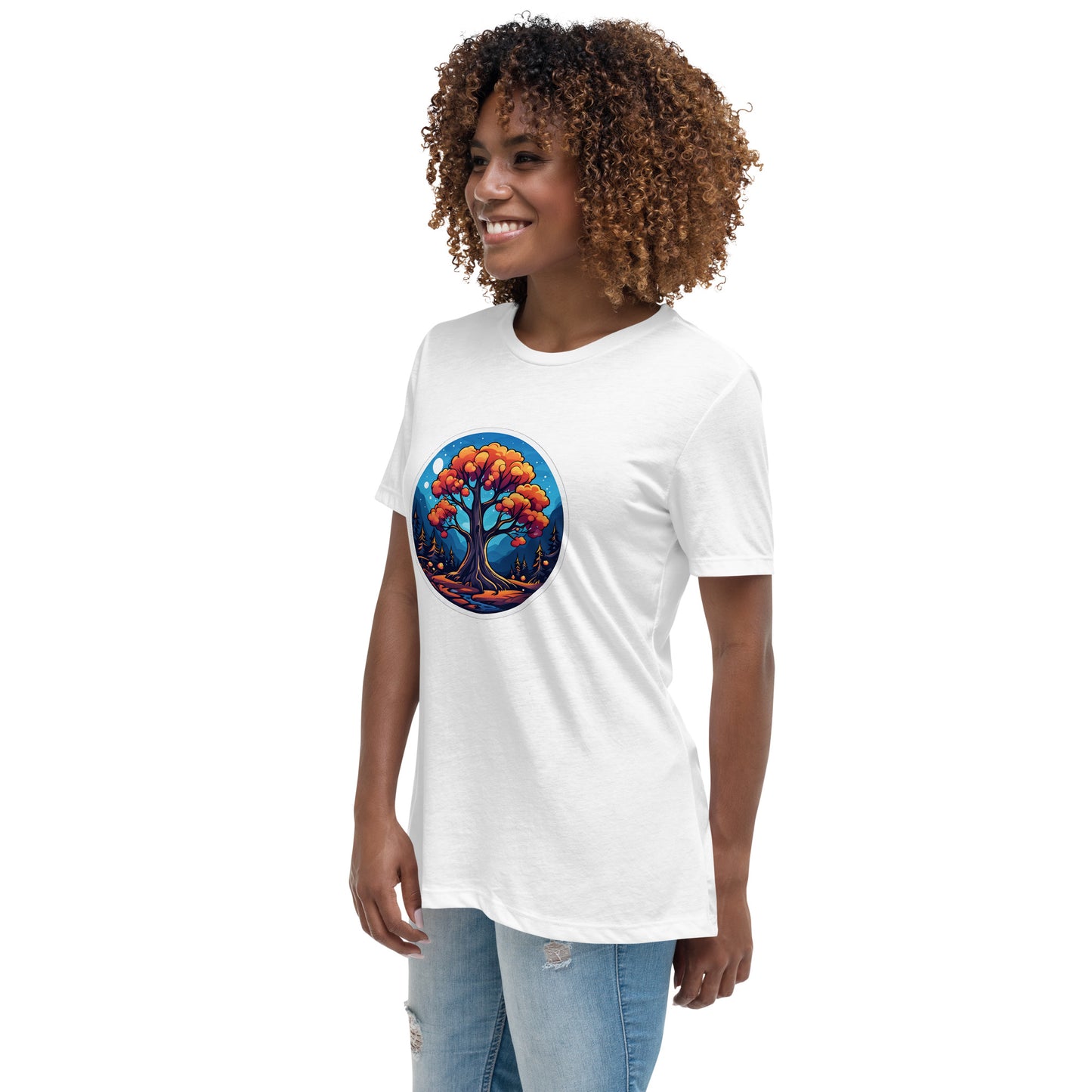 Orange Tree Women's Relaxed T-Shirt