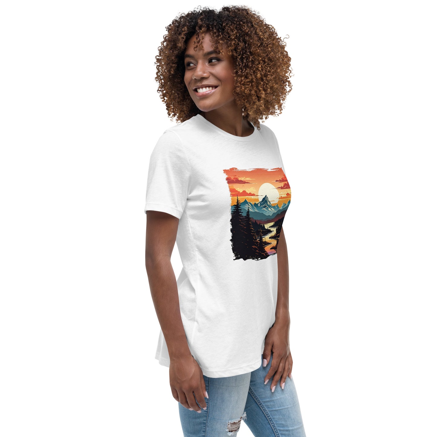 Mountain Stream Women's Relaxed T-Shirt