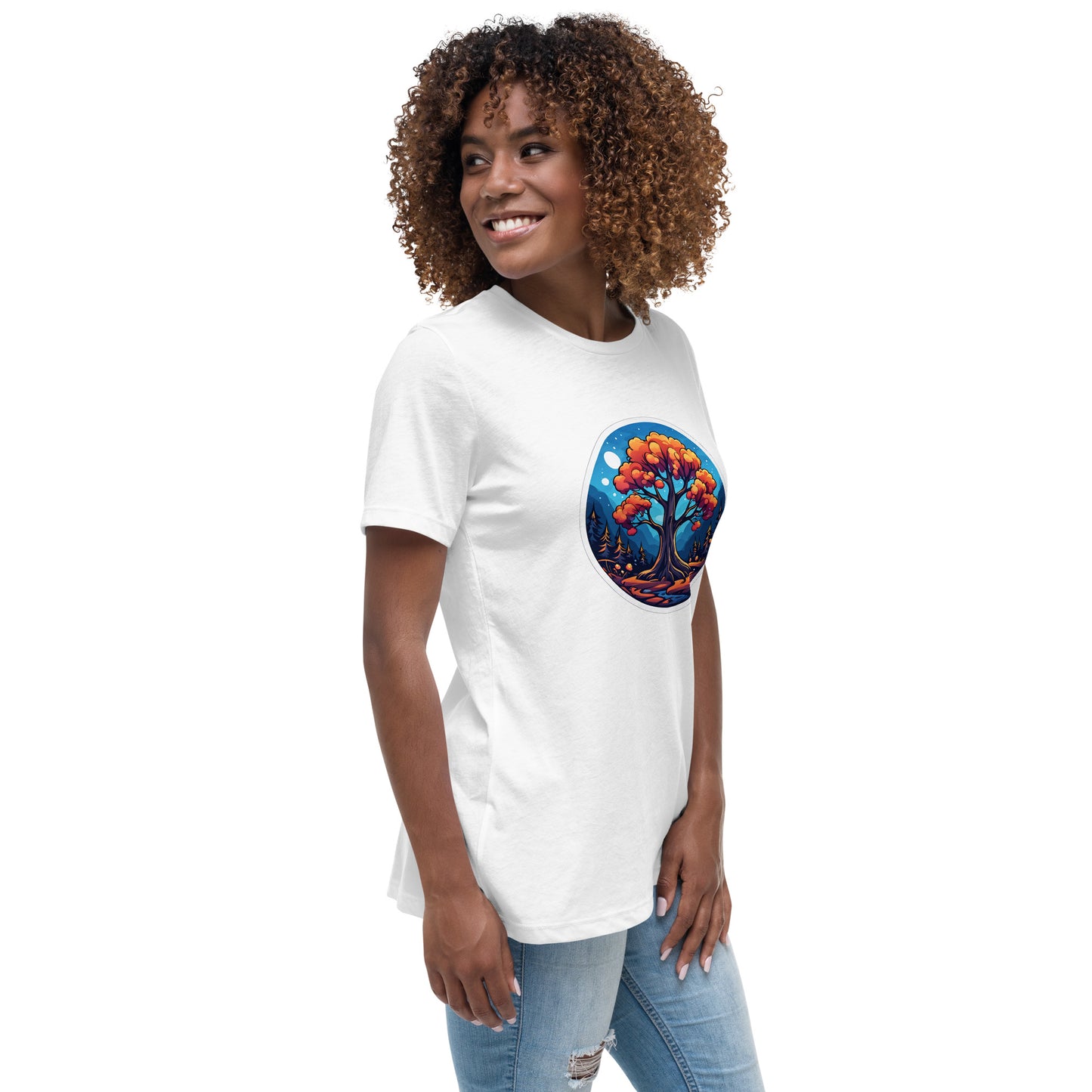 Orange Tree Women's Relaxed T-Shirt