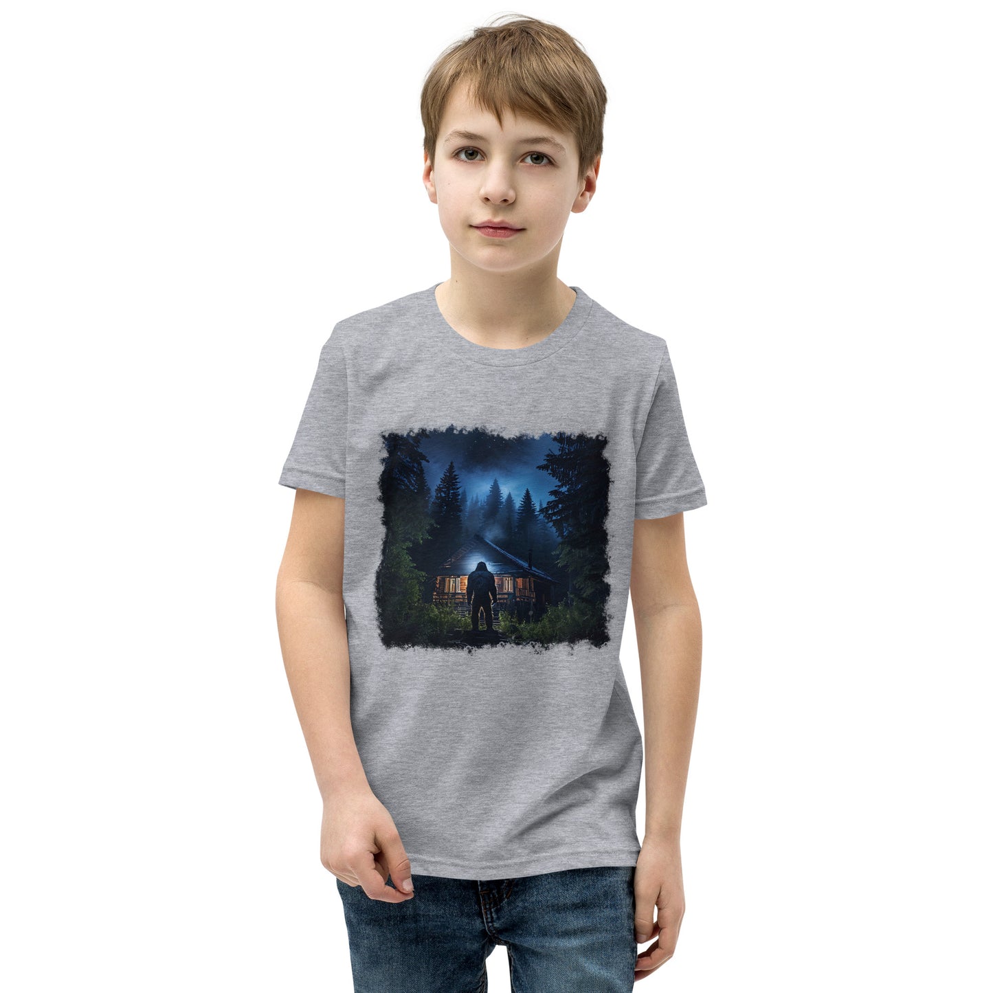 Bigfoot Visit Youth Short Sleeve T-Shirt - Discovery Co.