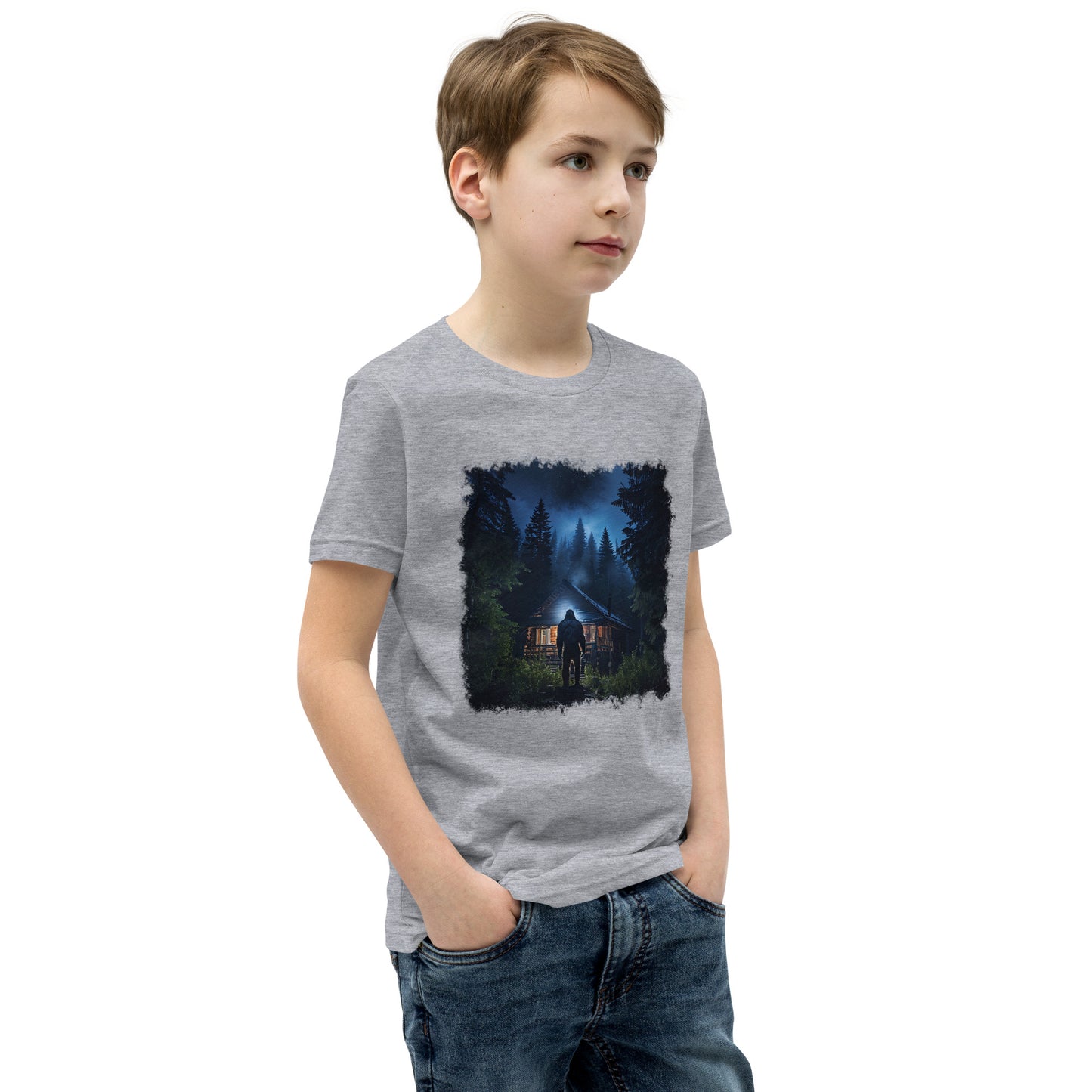 Bigfoot Visit Youth Short Sleeve T-Shirt - Discovery Co.