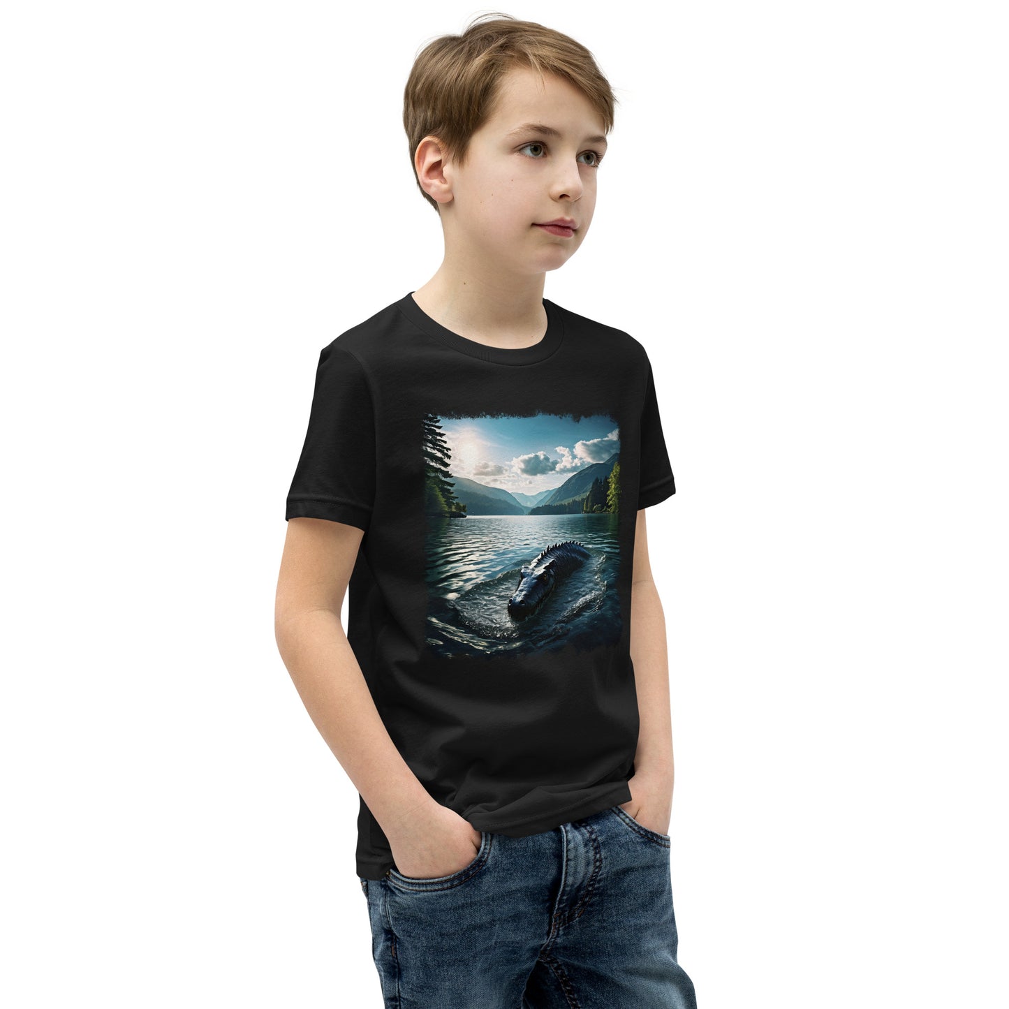 Lake Monster 2 Youth Short Sleeve T-Shirt - Discovery Co.