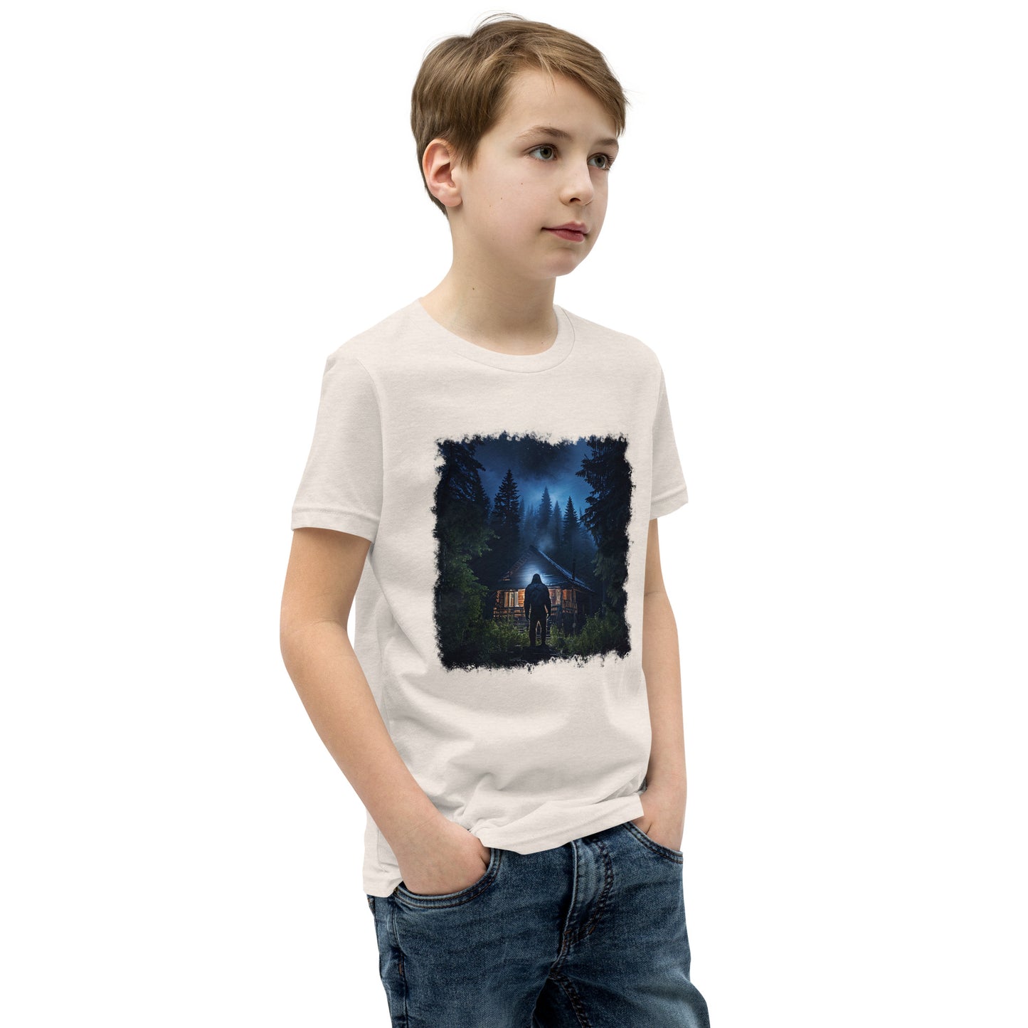 Bigfoot Visit Youth Short Sleeve T-Shirt - Discovery Co.