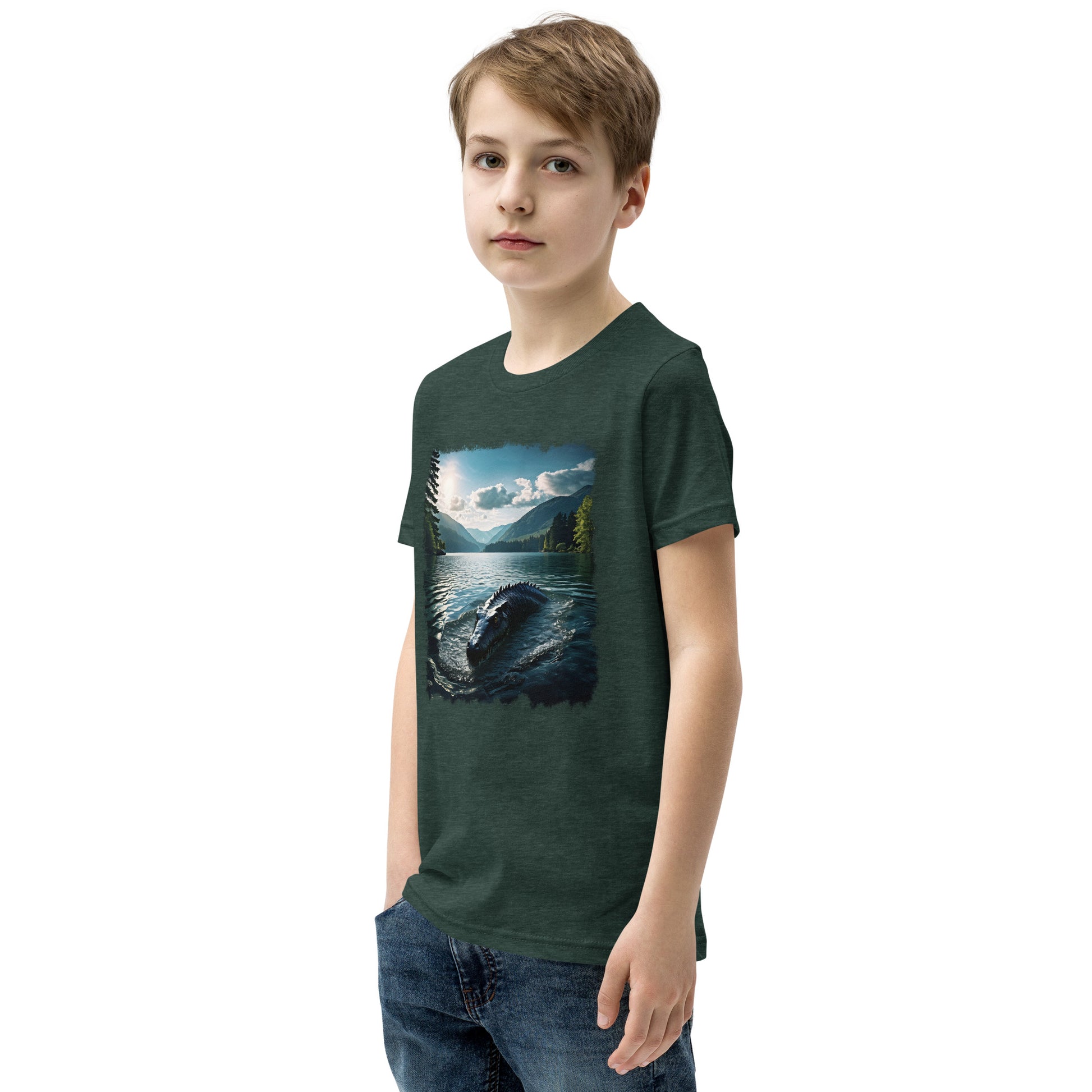 Lake Monster 2 Youth Short Sleeve T-Shirt - Discovery Co.