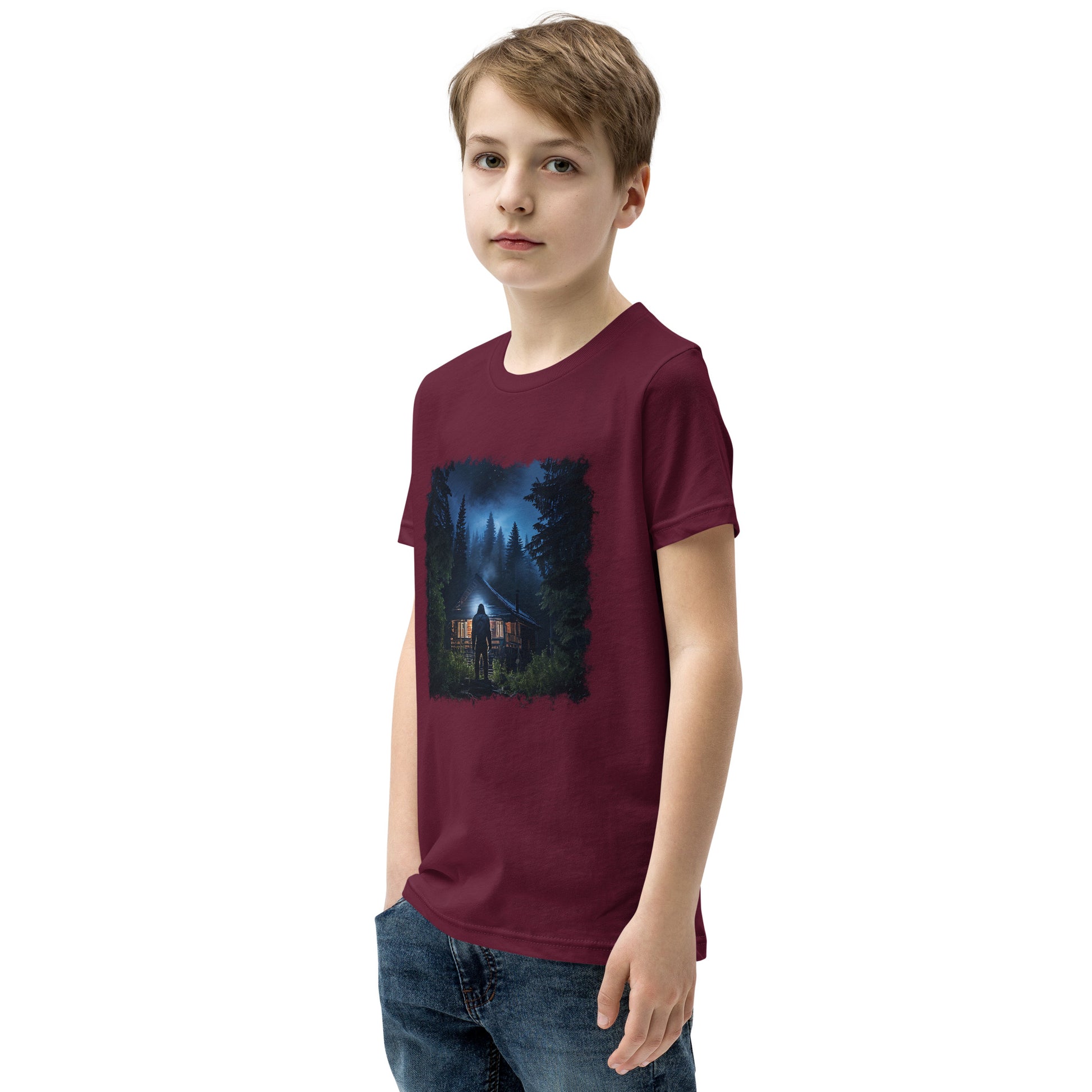 Bigfoot Visit Youth Short Sleeve T-Shirt - Discovery Co.