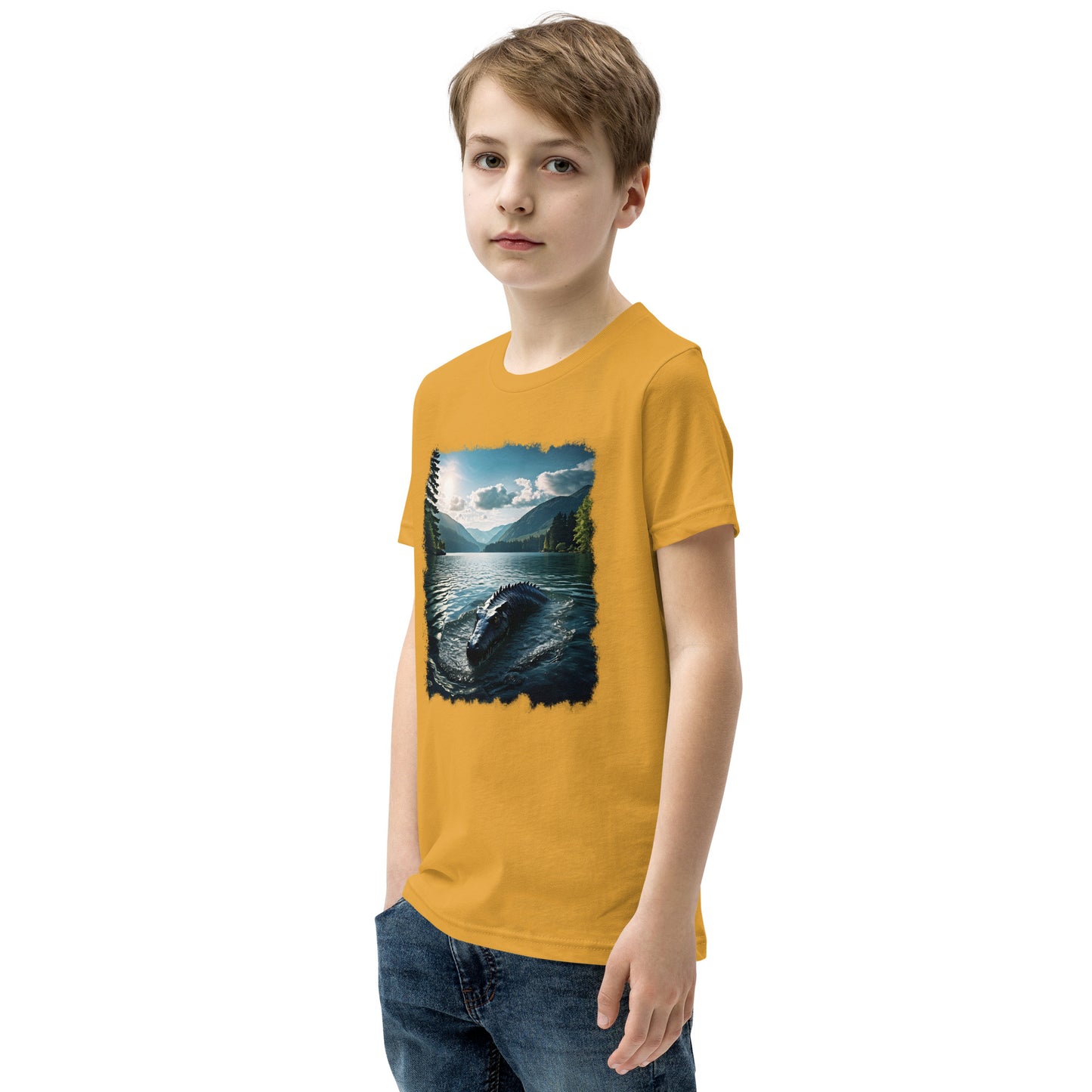 Lake Monster 2 Youth Short Sleeve T-Shirt - Discovery Co.