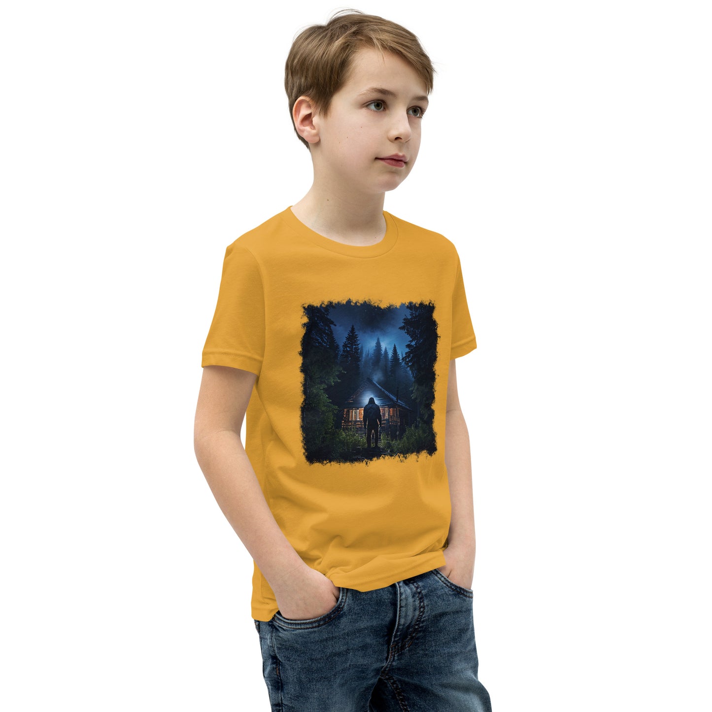 Bigfoot Visit Youth Short Sleeve T-Shirt - Discovery Co.