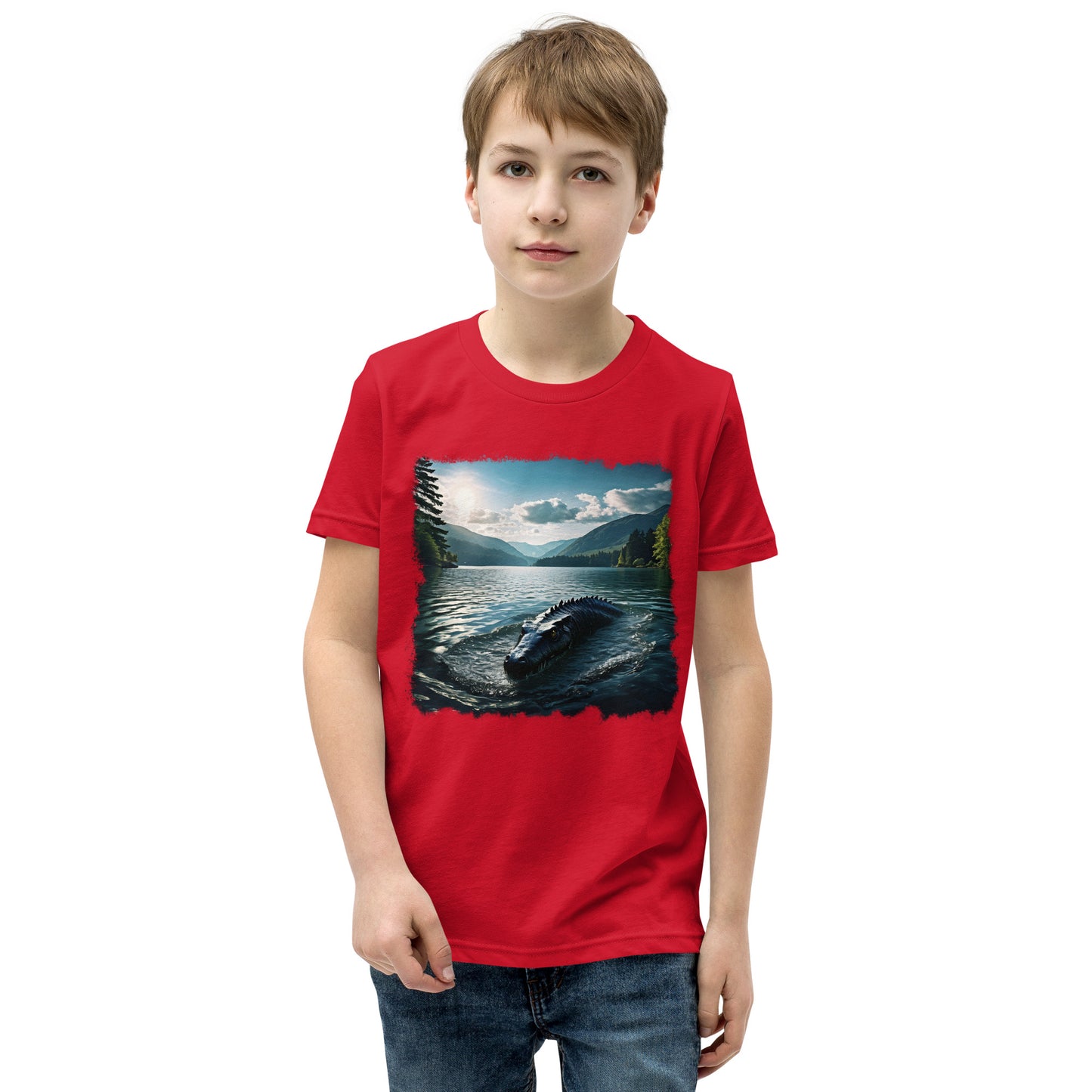 Lake Monster 2 Youth Short Sleeve T-Shirt - Discovery Co.