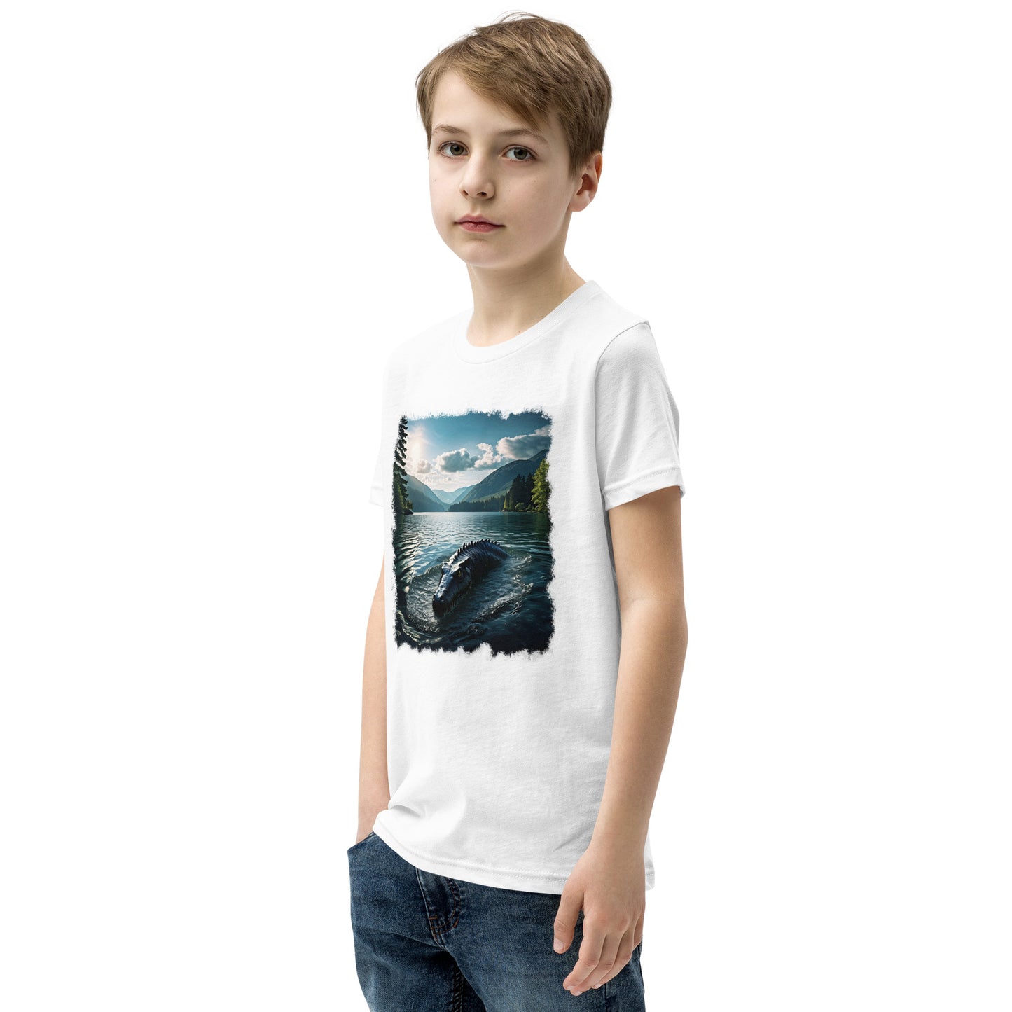 Lake Monster 2 Youth Short Sleeve T-Shirt - Discovery Co.